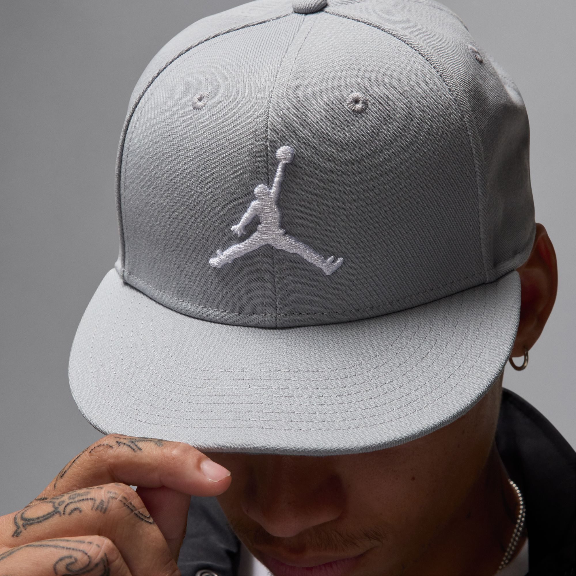 Jordan Baseball Cap U J PRO CAP S FB JUMPMAN sportlicher Stil, mit Snapback-Verschluss, mit flachem Schirm