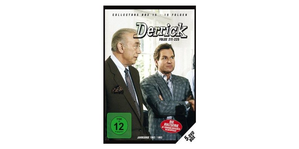 DVD Derrick Collector's Box Vol. 15 (Folgen 211-225)