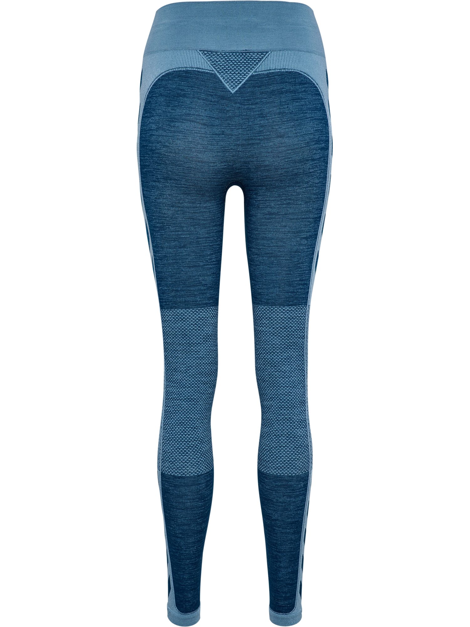 hummel Leggings HMLCLEA SEAMLESS MID WAIST TIGHTS dehnbarer Stoff, feuchtigkeitsableitendes Material, mit Mesh-Belüftung