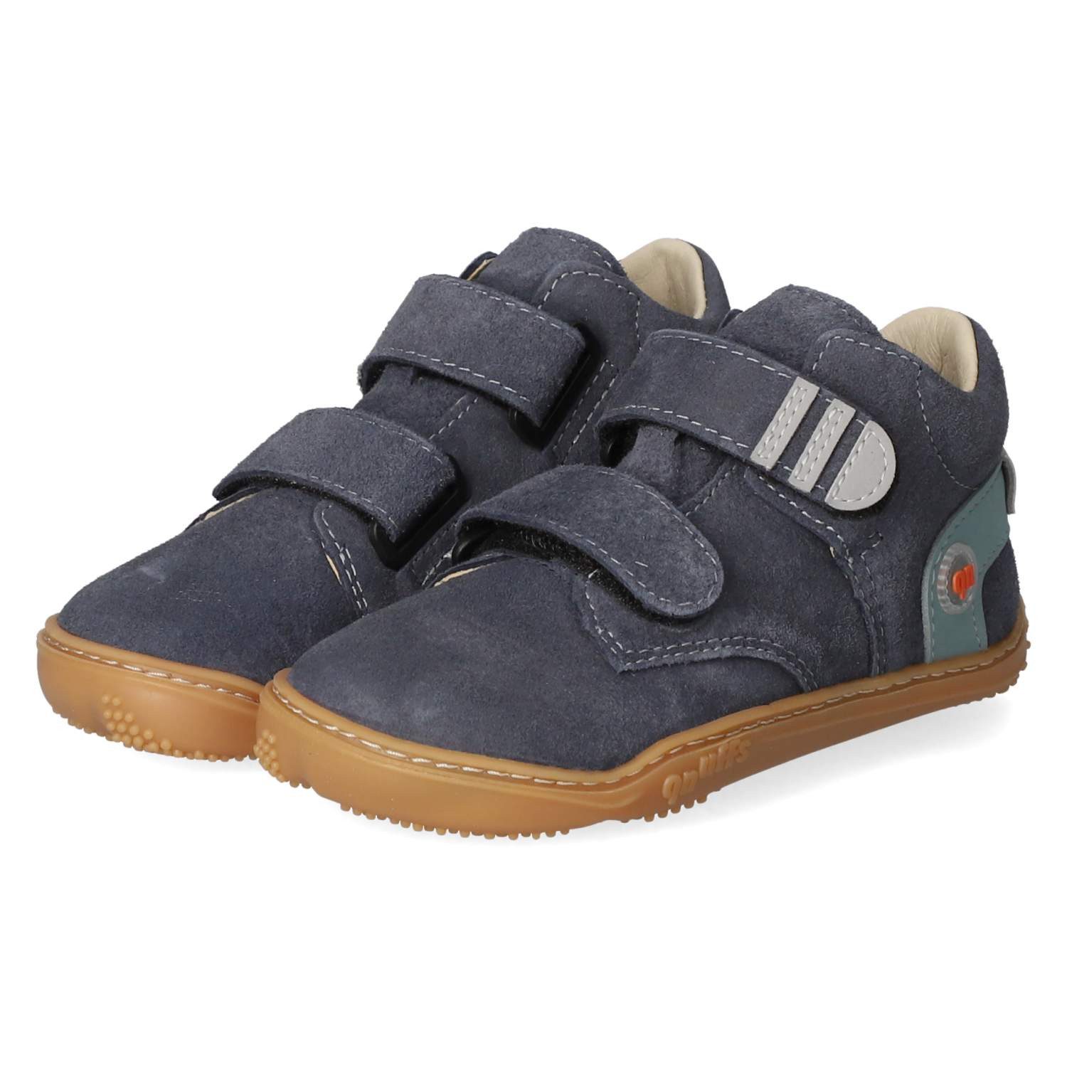 qnuffs Qnuffs QN 0010132/170 Jungen Rauleder blue Slipper
