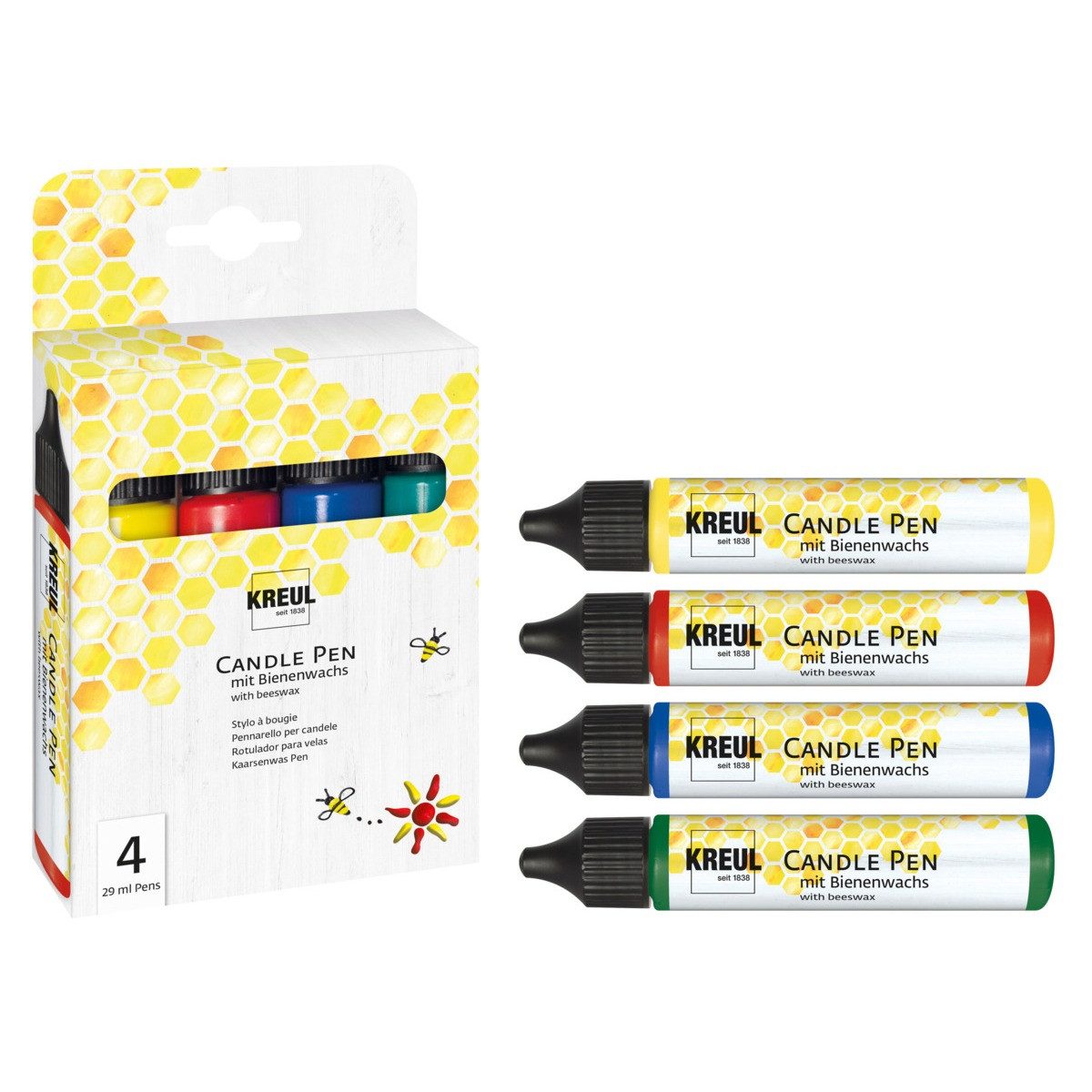 C. KREUL Malstift KREUL Candle Pen 4x29ml