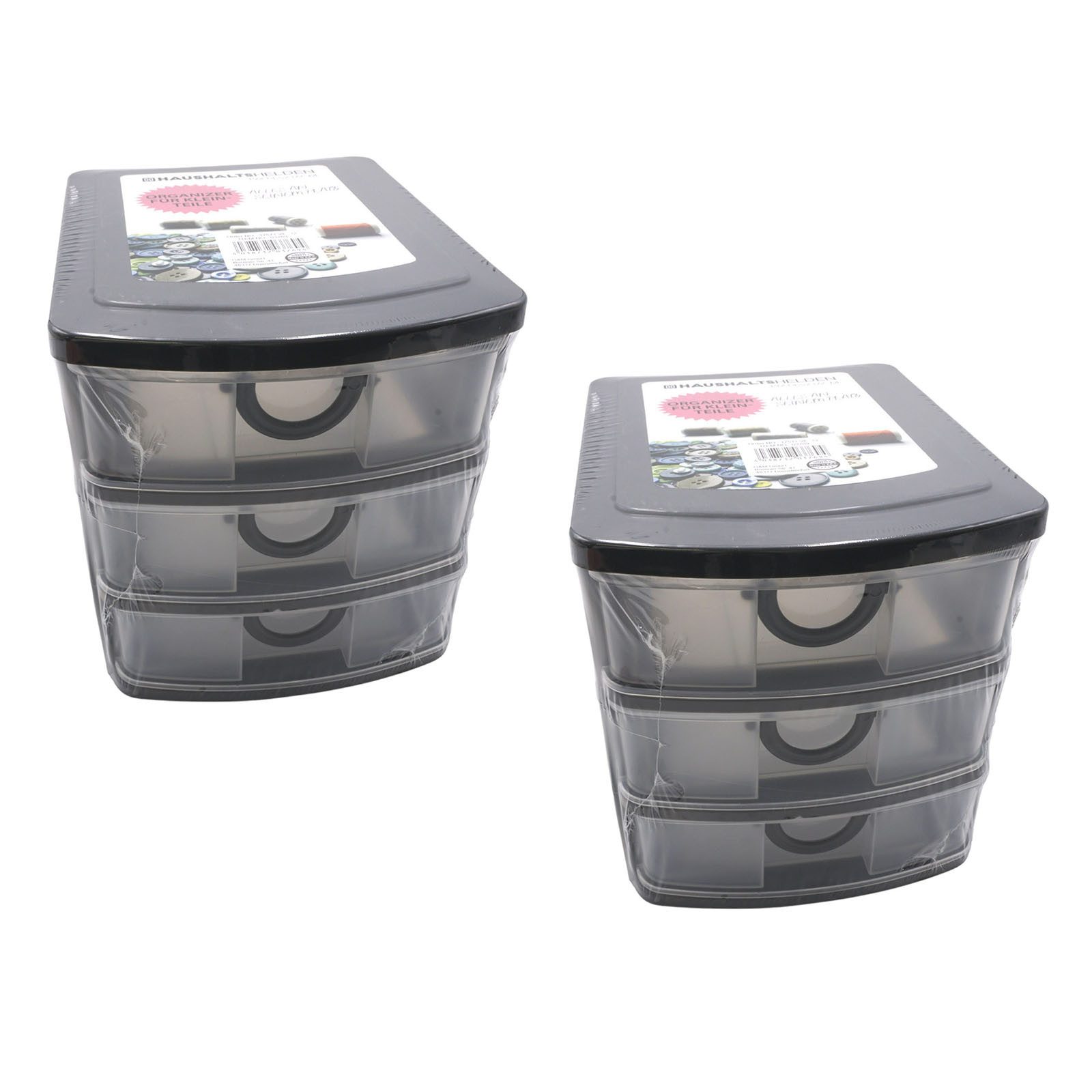 HAC24 Aufbewahrungsbox Schubladenbox Organizer Stapelbar Sortierbox günstig online kaufen