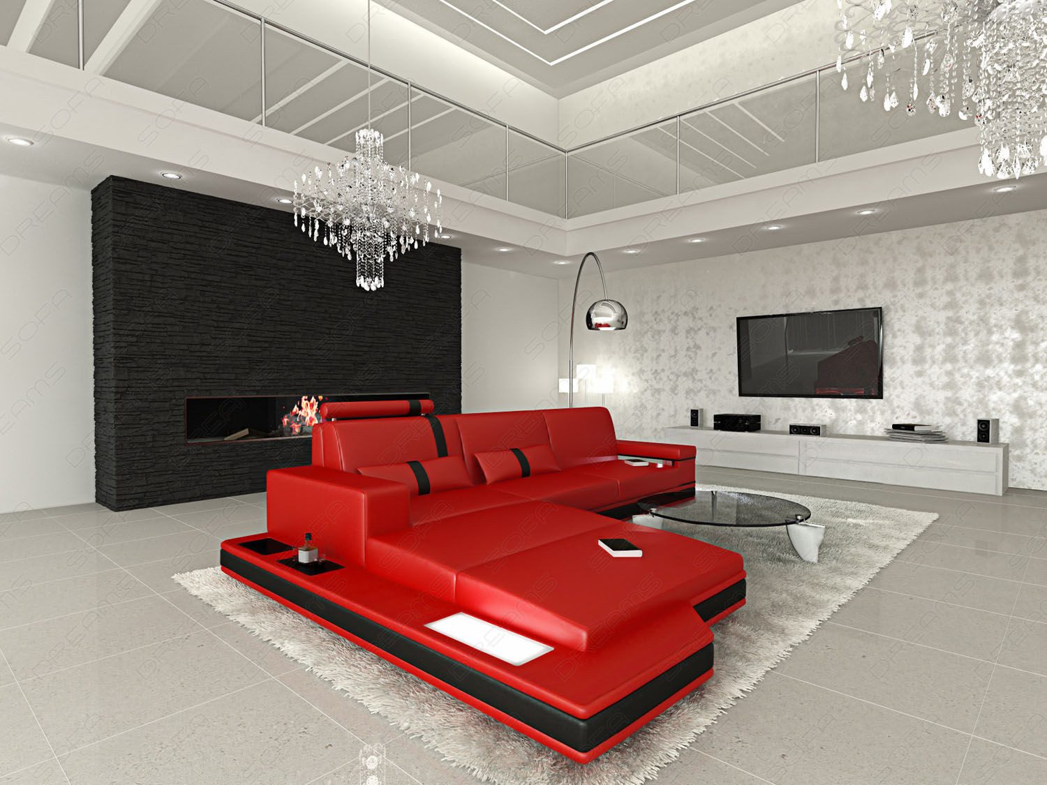 Sofa Dreams Ecksofa Messana L Form günstig online kaufen