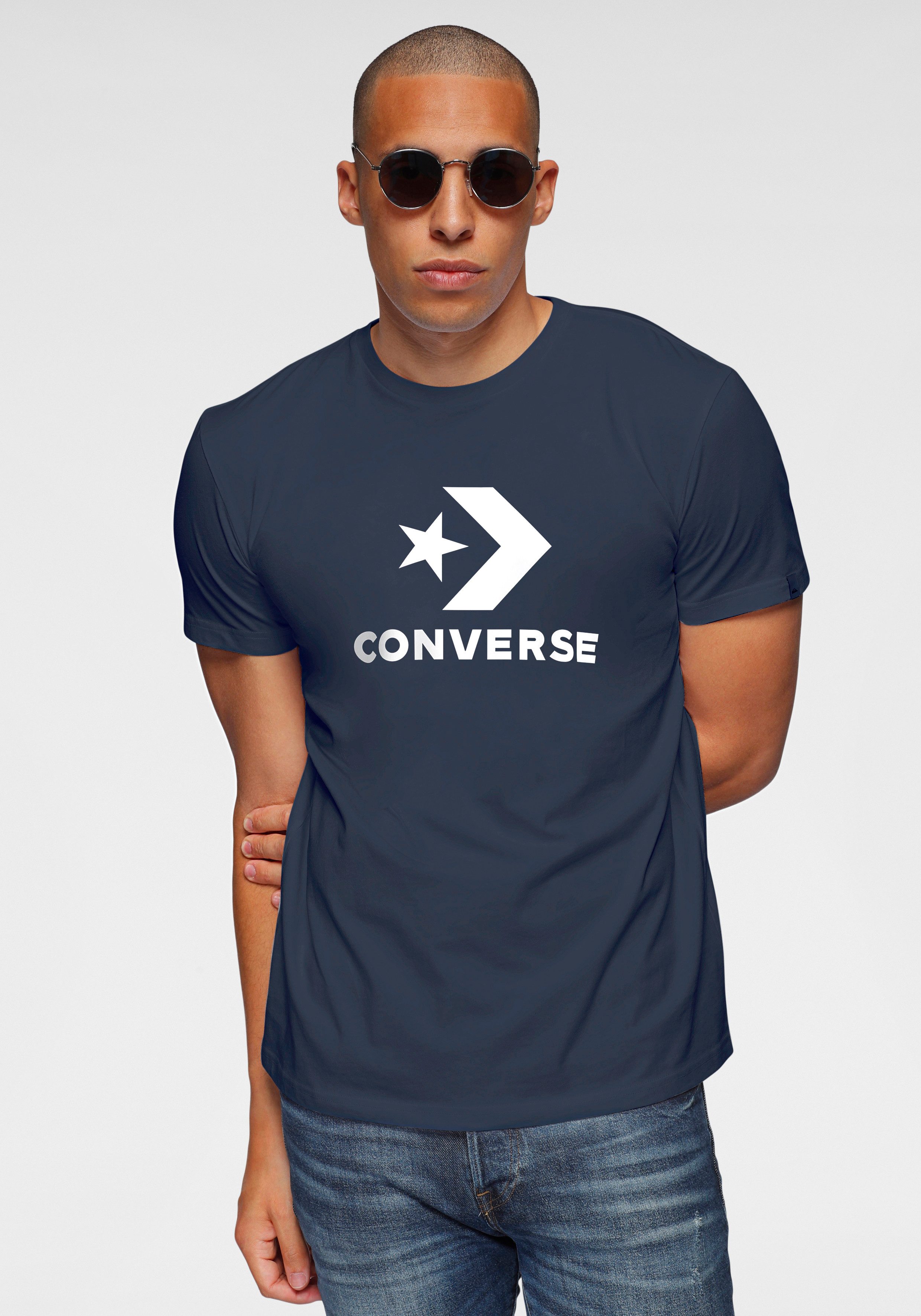 Converse T-Shirt STANDARD FIT CENTER FRONT LARGE LOGO STAR CHEV SS TEE günstig online kaufen