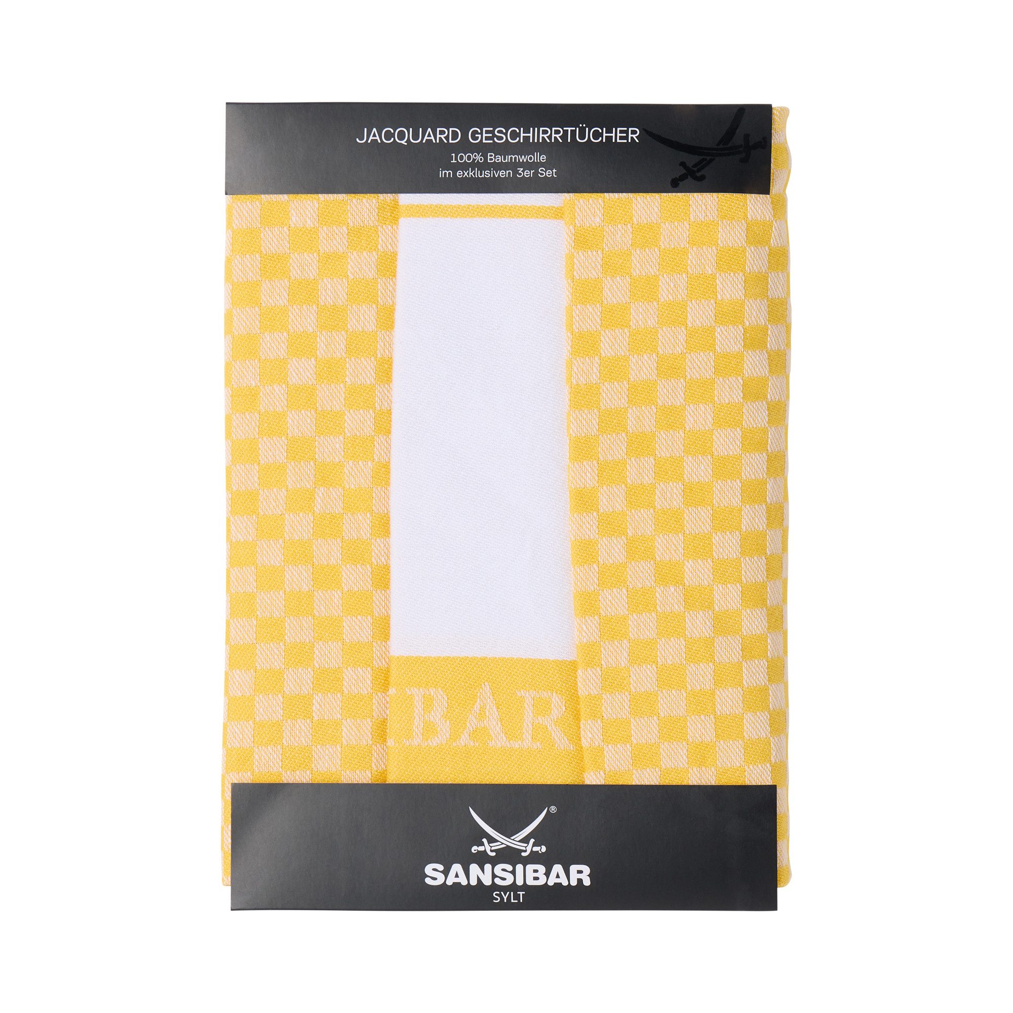 Sansibar Sylt Geschirrtuch Geschirrtücher-Set, 3-tlg, 50x70 cm, 100% Baumwo günstig online kaufen