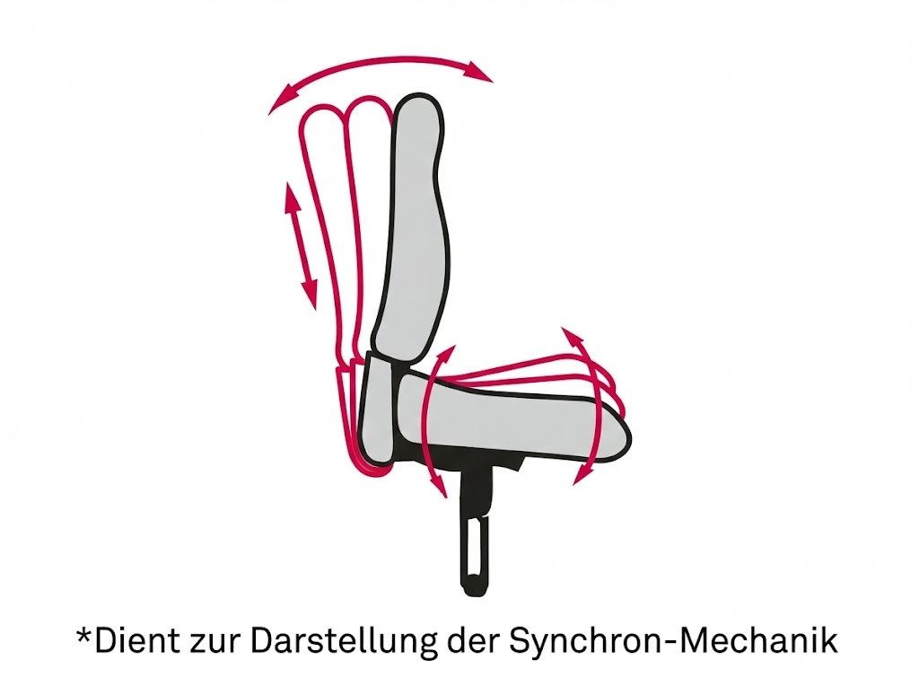 SITWELL STEIFENSAND AG Bürostuhl TOP Chefsessel mit ergonomische Polsterung, Ergonomisch, Individuell einstellbar, Hochwertig, bis 150kg