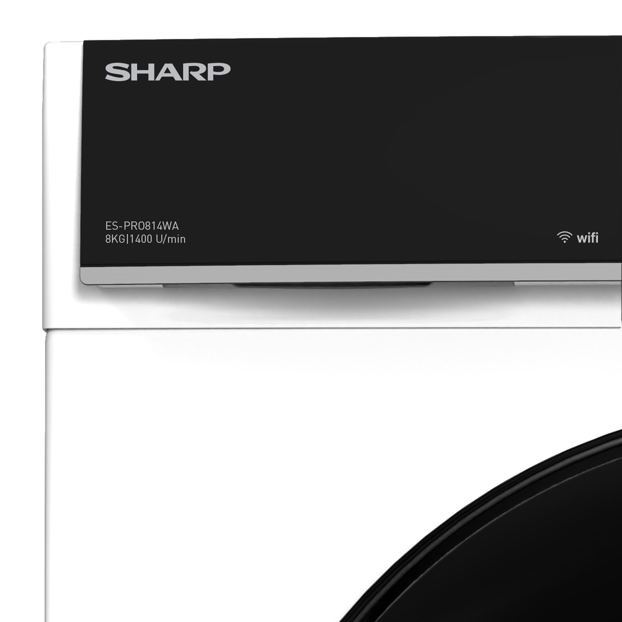 Sharp Waschmaschine ES-PRO814WA-DE, 8 kg, 1400 U/min, EcoLogic