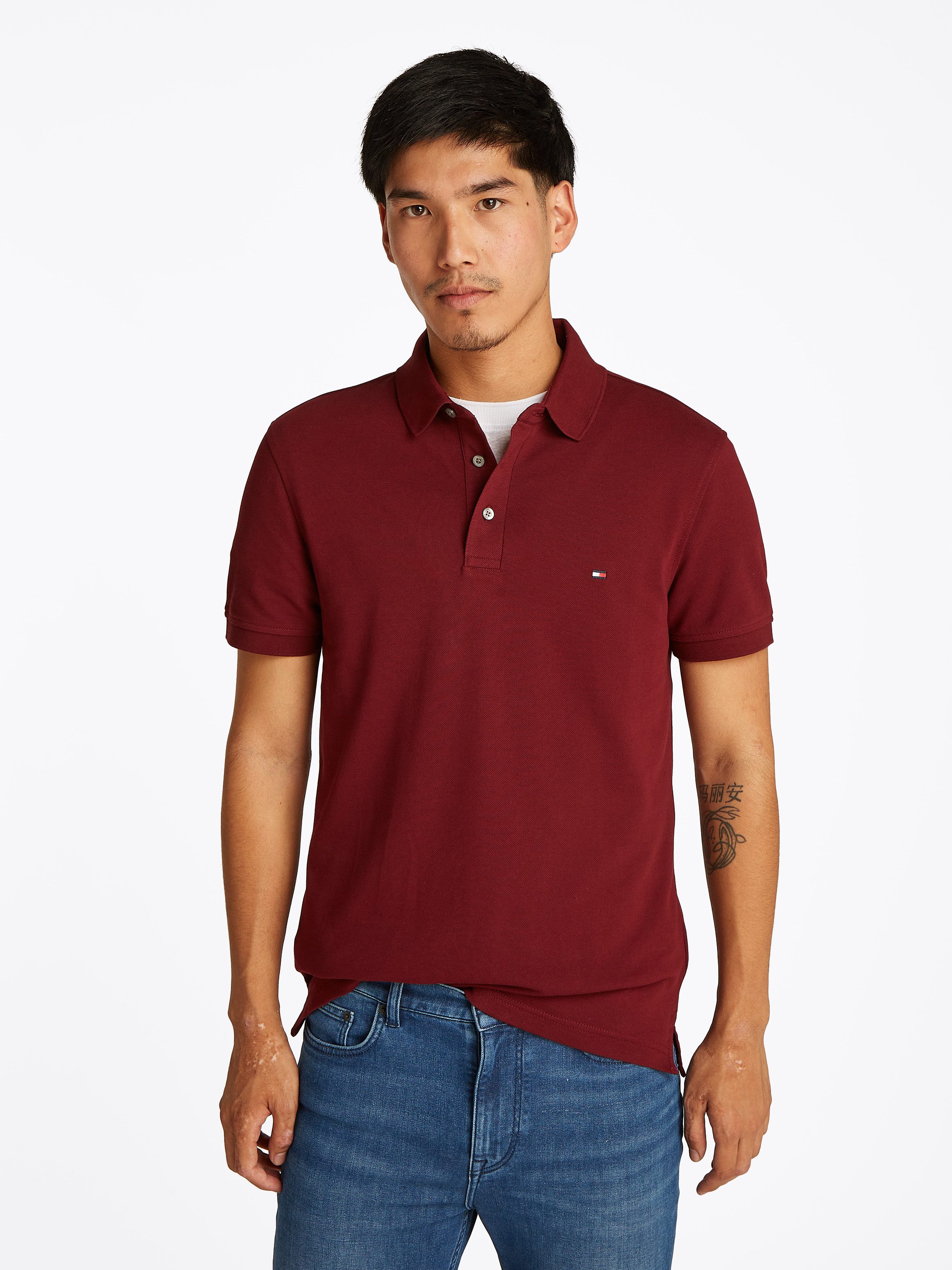 Tommy Hilfiger Poloshirt 1985 SLIM POLO günstig online kaufen