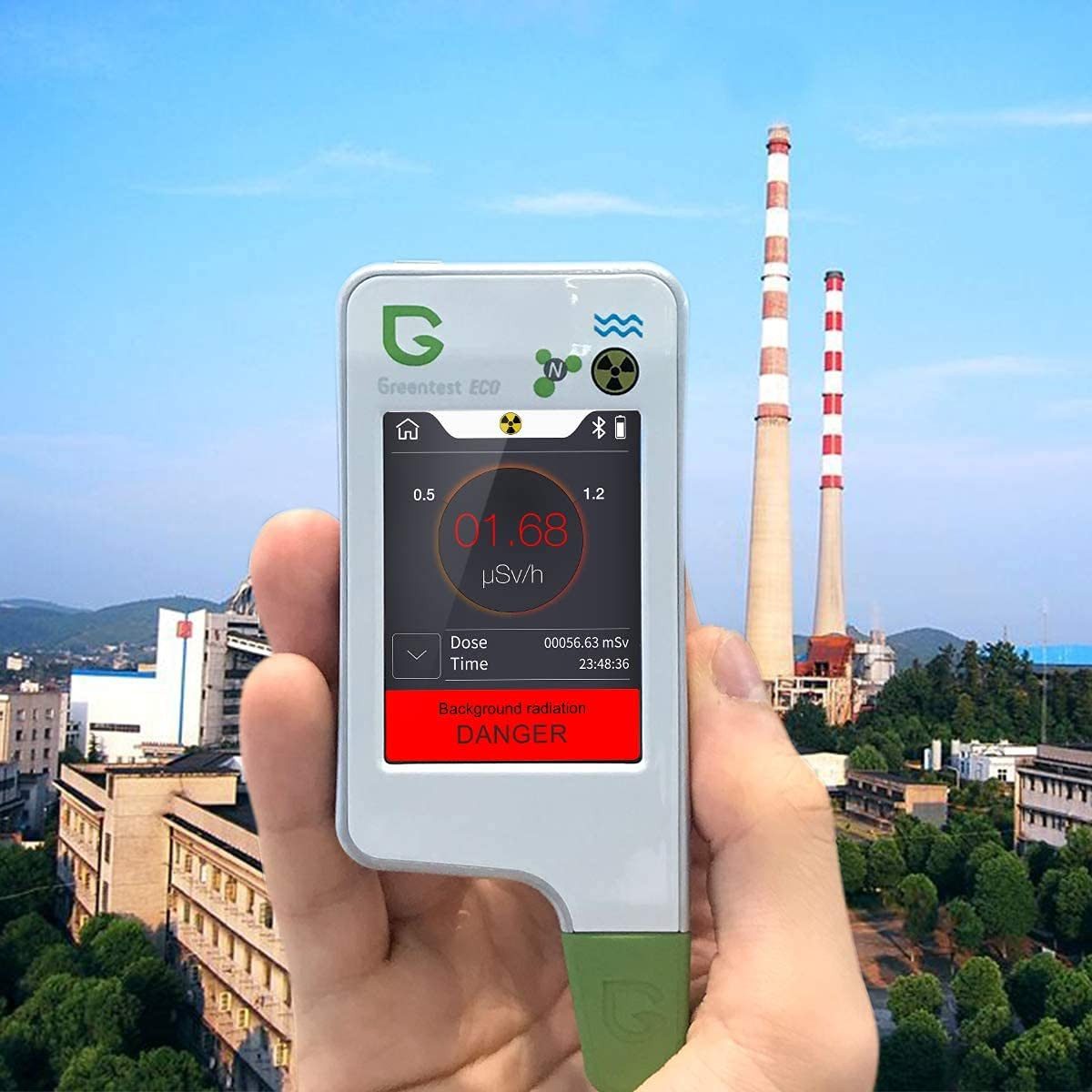 G Sensor Geigerzähler Greentest Eco 6 Nitrat Tester Strahlungsdetektor