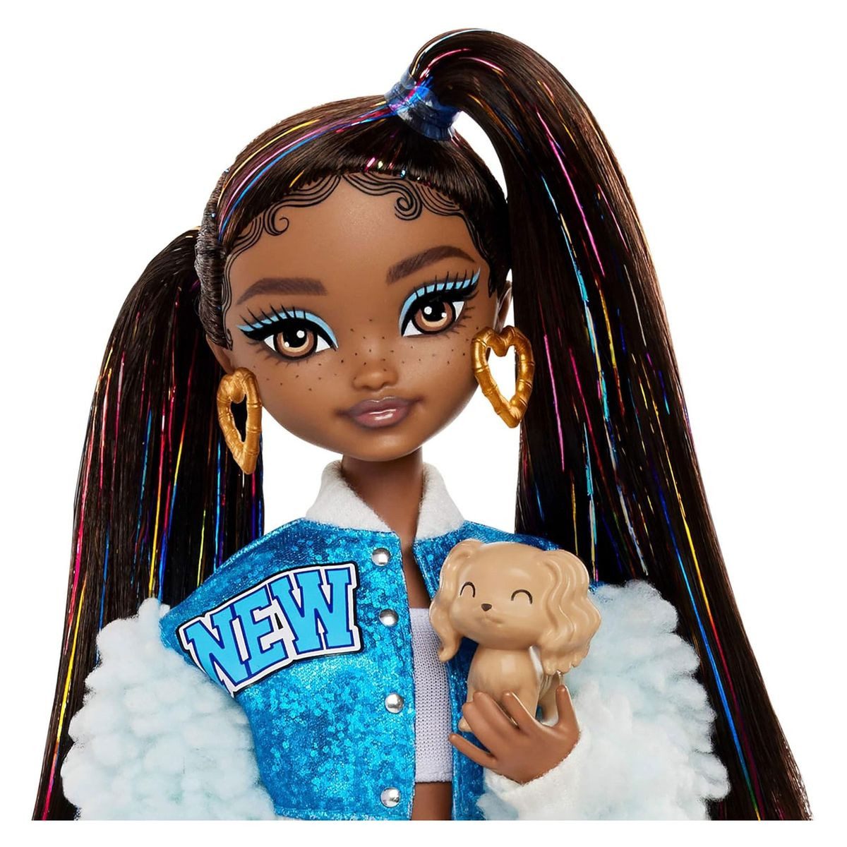 Mattel® Anziehpuppe Mattel HYC22 - Barbie - Dream Besties - Modepuppe Brooklyn" mit Acces"