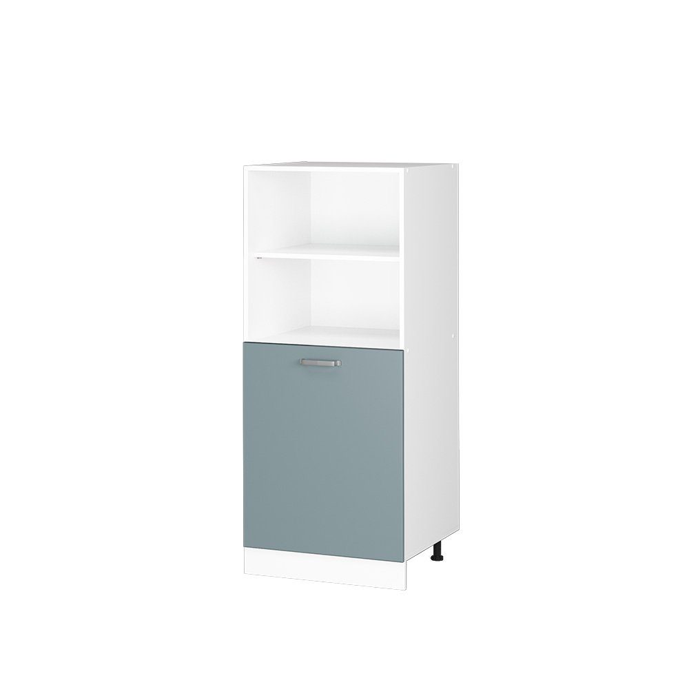 Vicco Herdumbauschrank R-Line, Blau-Grau/Weiß, 60 cm günstig online kaufen