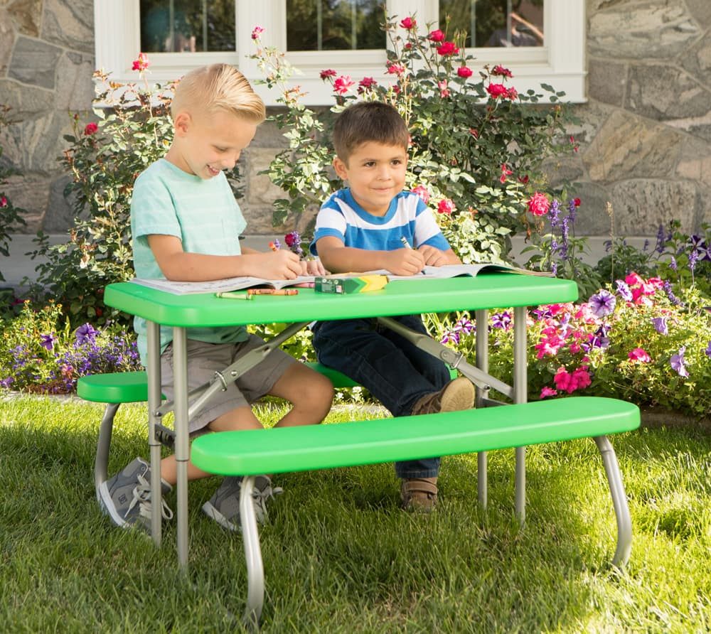 Lifetime Campingtisch (1-St), für Kinder von 3-8 Jahren, UV-beständig, klappbar, LxBxH 90x83x53cm