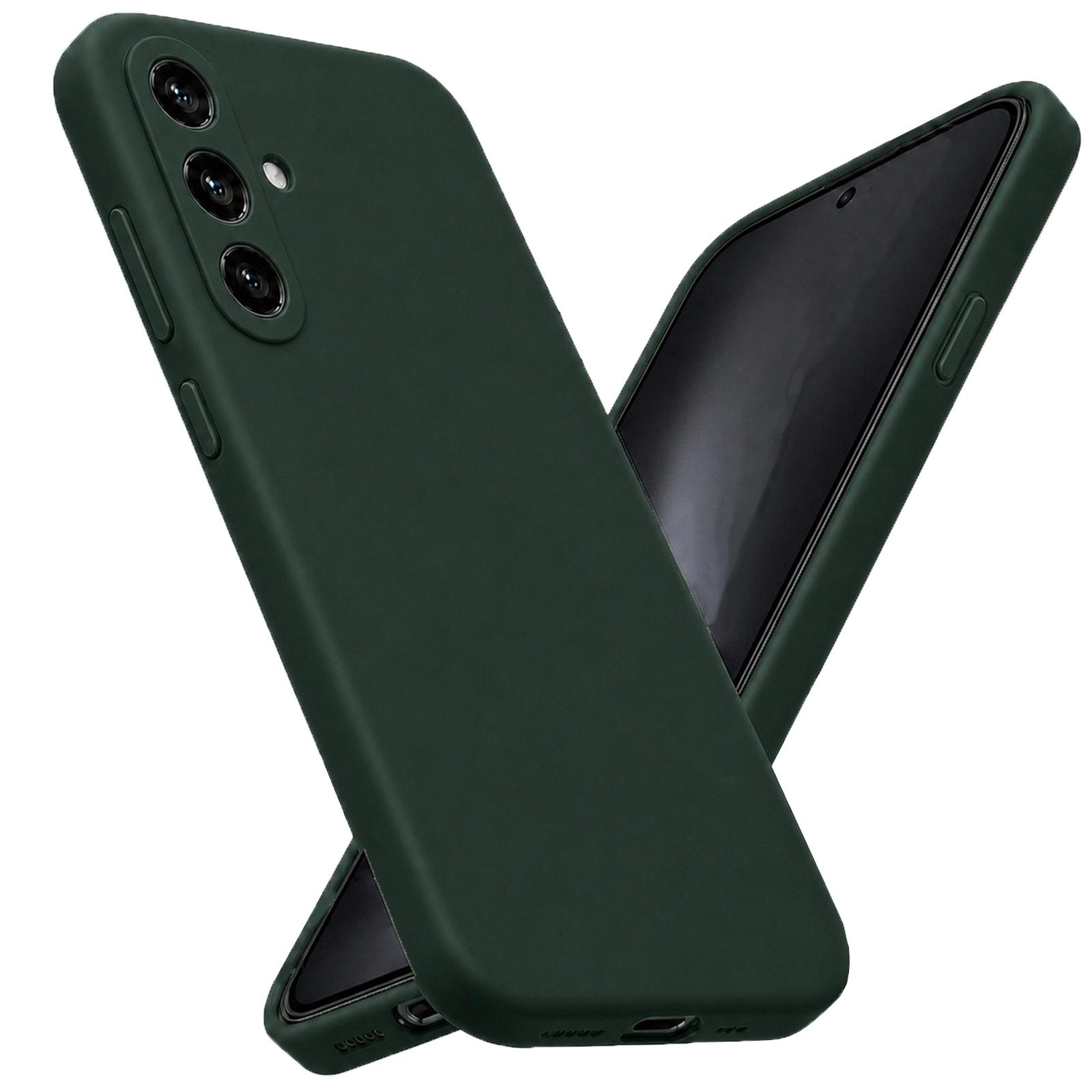 CoolGadget Handyhülle Silikon Pro Schutzhülle für Samsung Galaxy S22, weiches Innenfutter Cover kompatibel mit Samsung Galaxy S22 Tasche