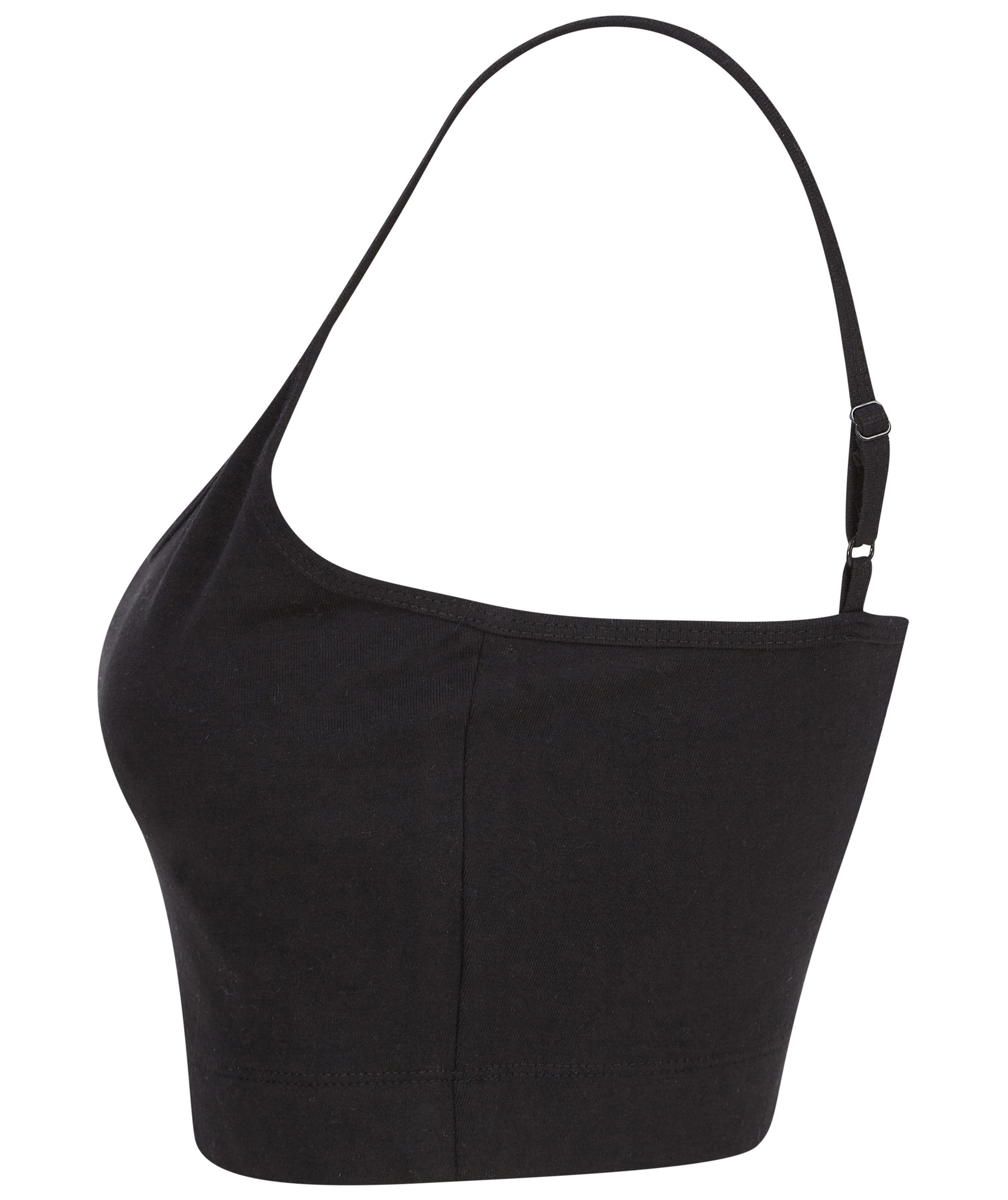 SF Women Spaghettitop 1er/2er Pack - bauchenfreies Damen Top - Crop Shirt Frauen u. Mädchen (1-tlg) Verstellbare Träger, Bügelfrei