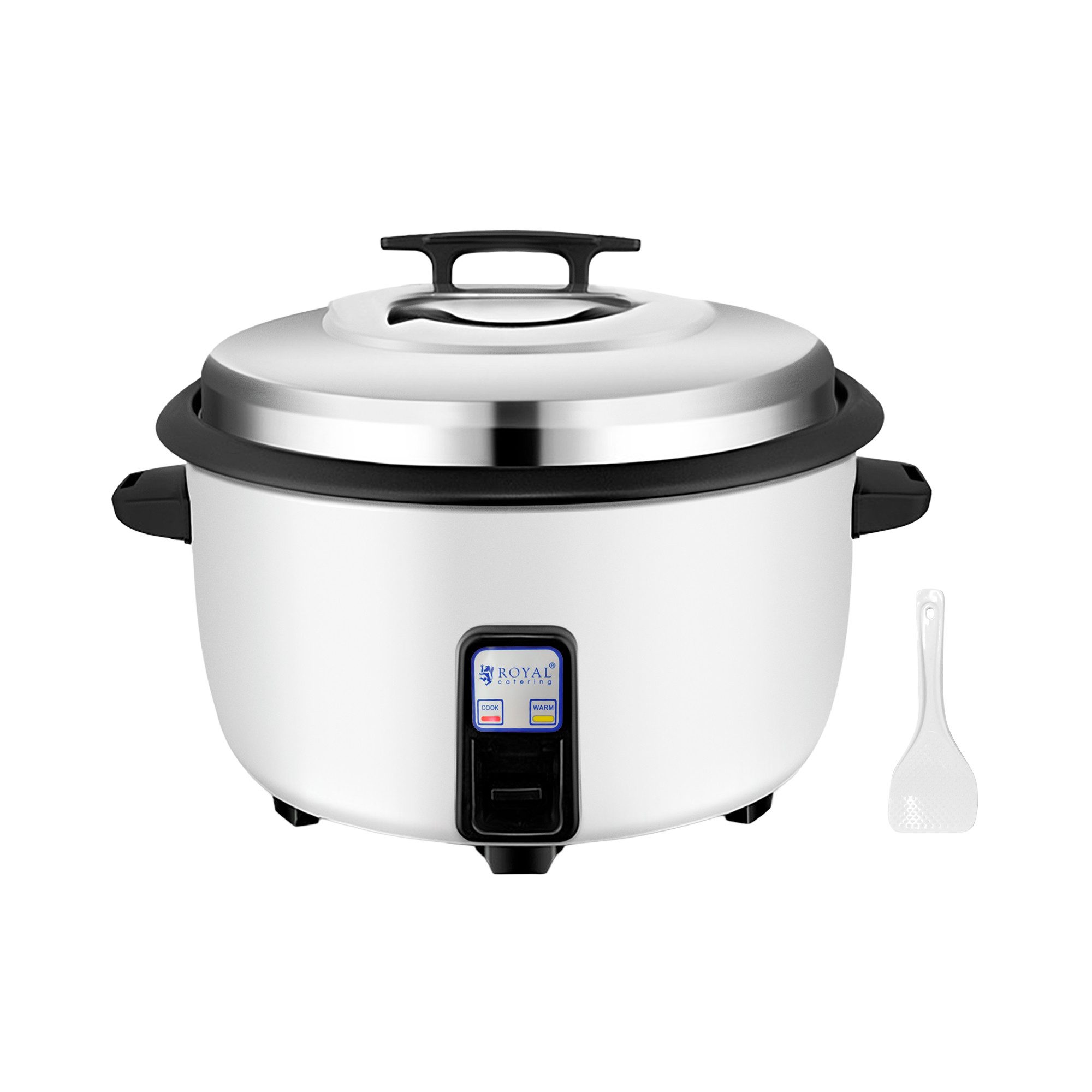 Royal Catering Reiskocher Elektrischer Reiskocher 27 L bis 70 Portionen 3600 W Warmhaltefunktion, 3600 W