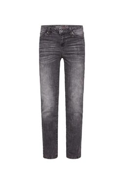 SOCCX Regular-fit-Jeans mit breiten Nähten