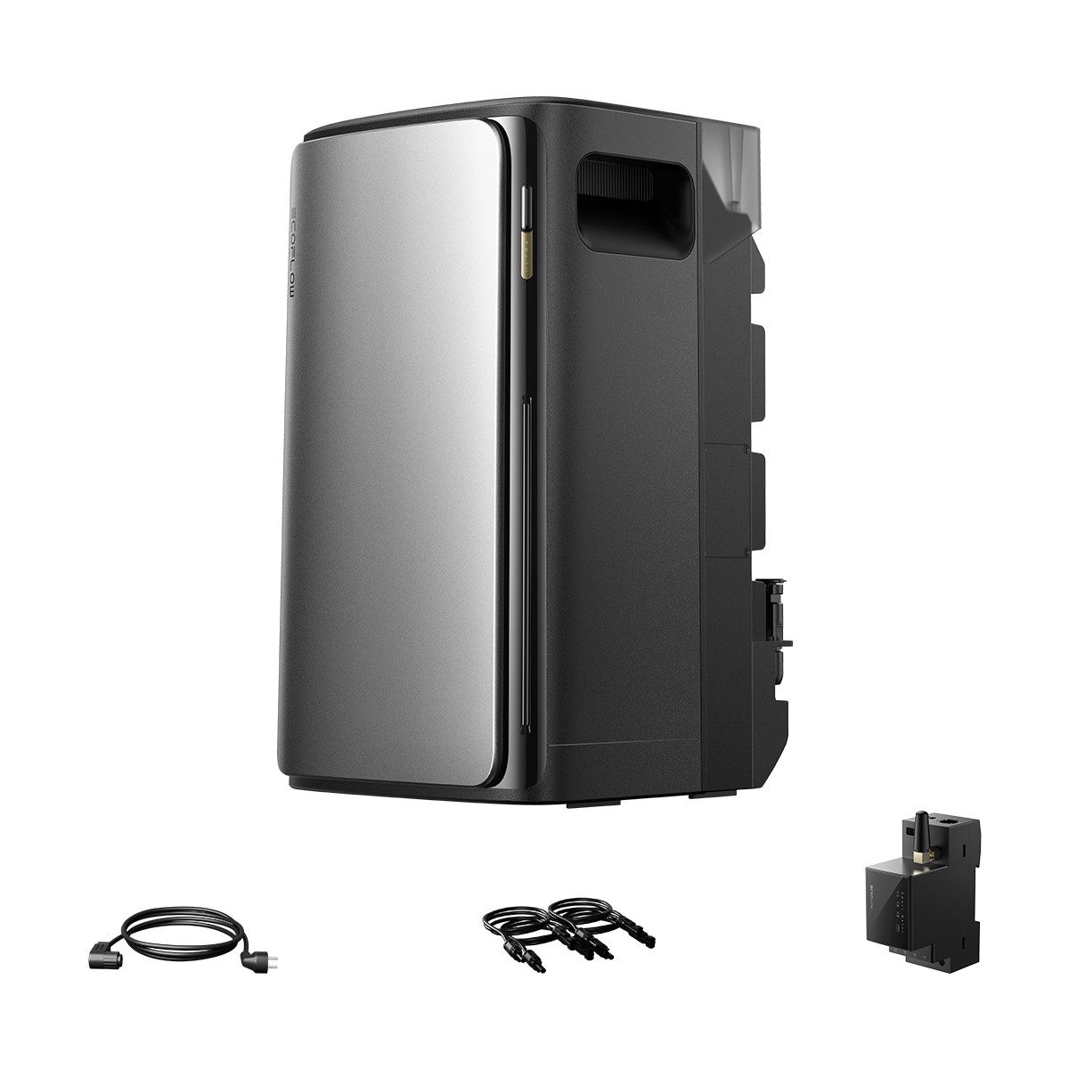 Ecoflow Balkonkraftwerk EcoFlow STREAM Max 1,92 kWh Batteriespeicher mit Smart Meter, (Smart Meter im Lieferumfang enthalten, LFP-Akku mit 6000 Ladezyklen), 1800 W Solareingang (2 MPPT), 1200 W Dual AC-Anschlüsse