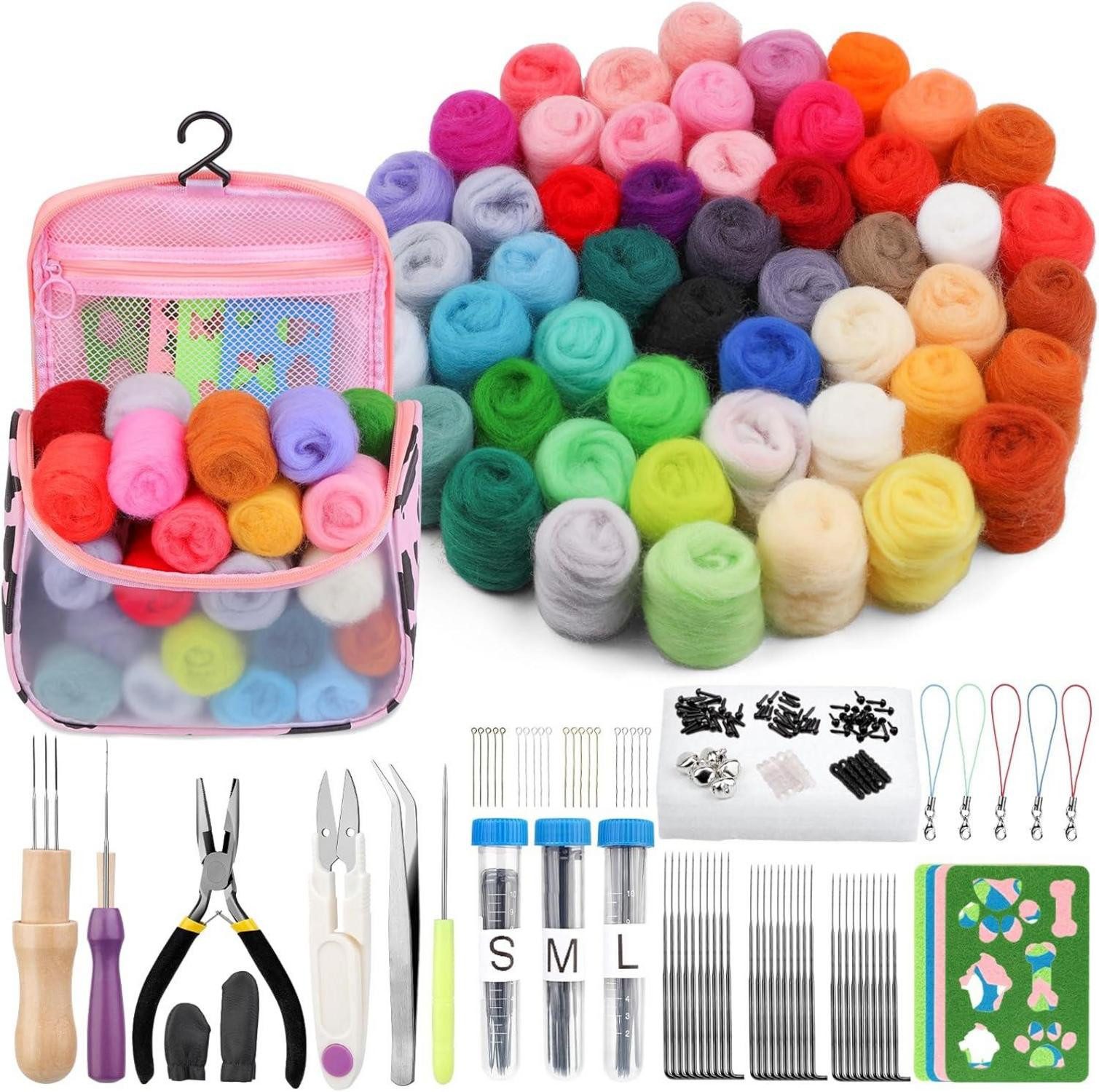 Filznadeln DIY Nadelfilzset 50