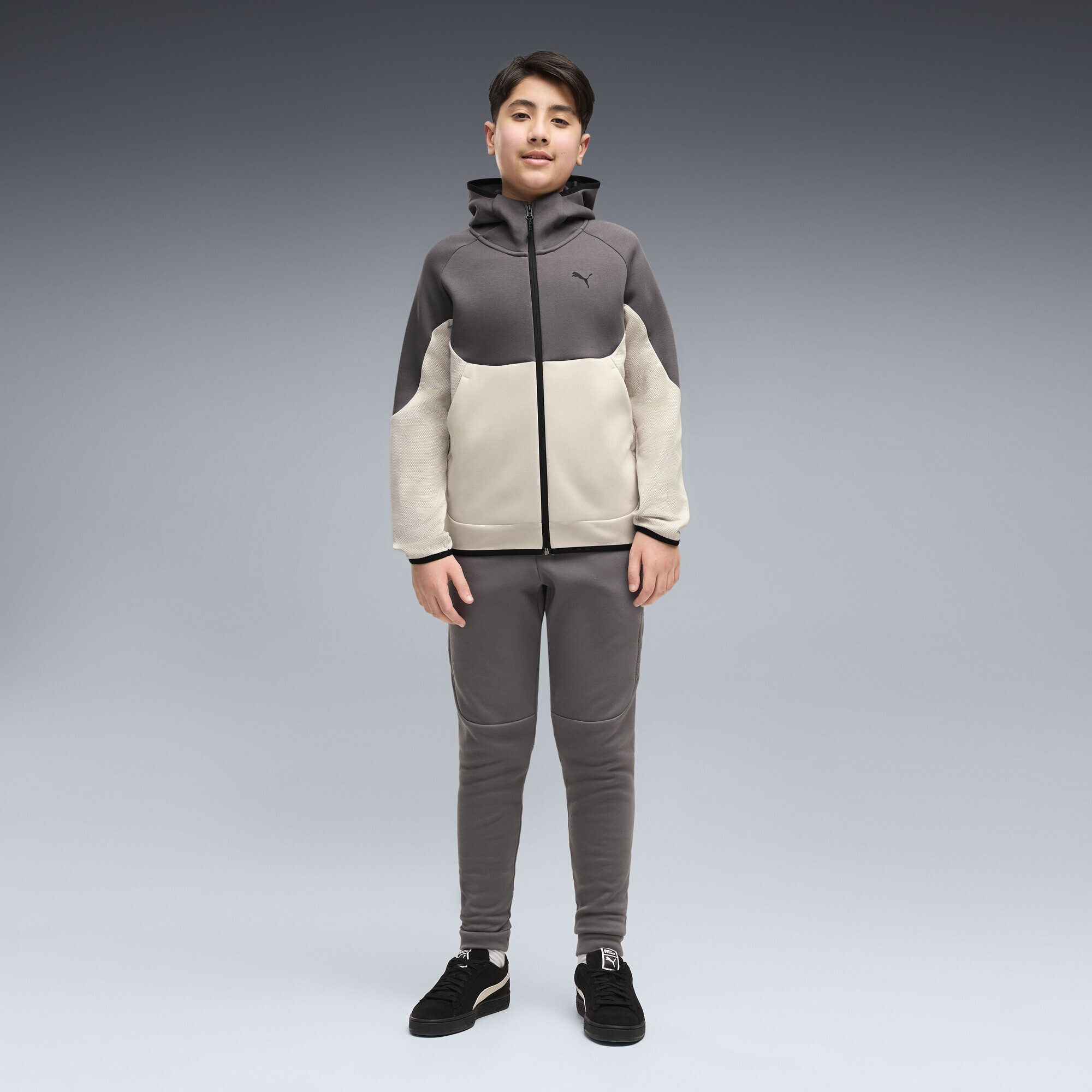 PUMA Sweatjacke PUMATECH Elevated Kapuzenjacke Jungen – Bild 4 von 5