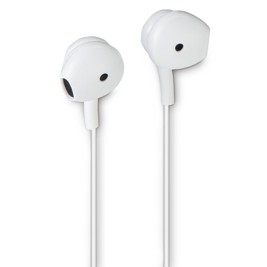 Hama Earbuds Stereo Kopfhörer (Sprachsteuerung, USB-C, In-Ear-Kopfhörer 1,2 Telefonfunktion, Assistant) m Mikrofon, weiß Google mit