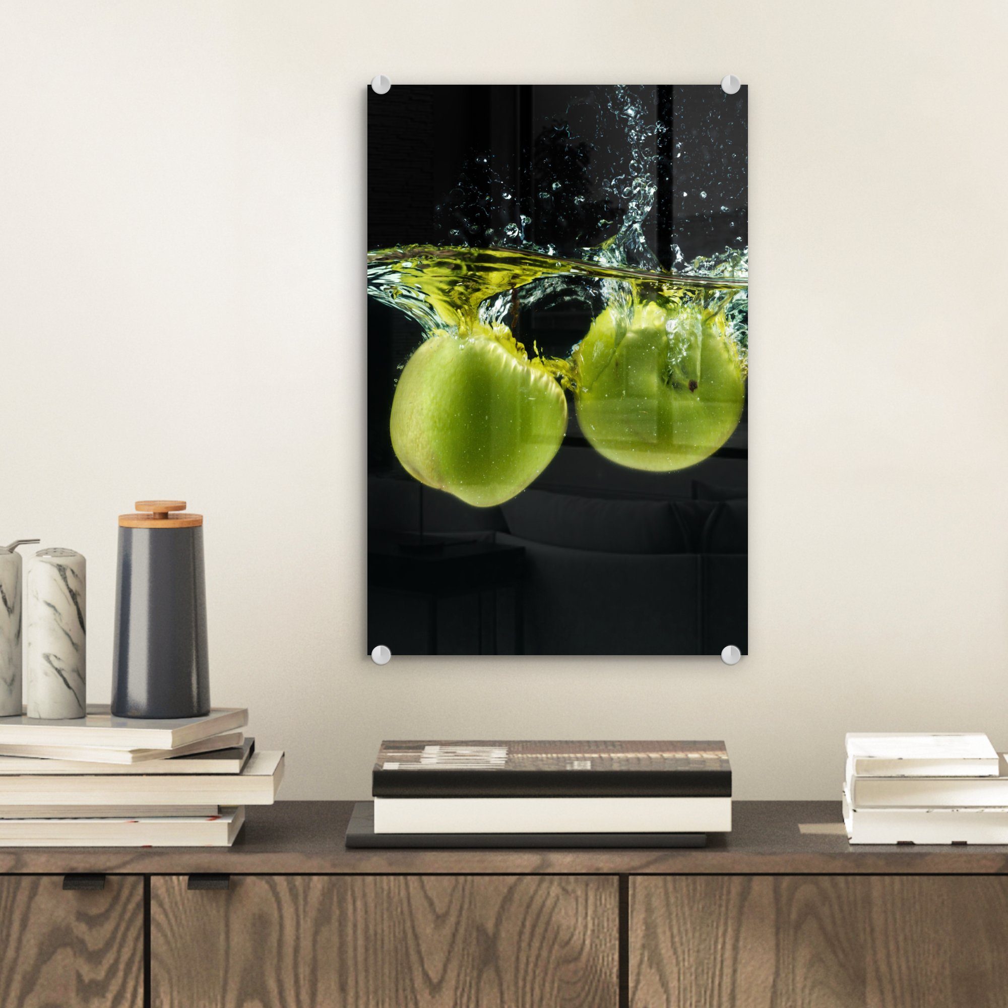 MuchoWow Acrylglasbild Äpfel - Obst - günstig online kaufen