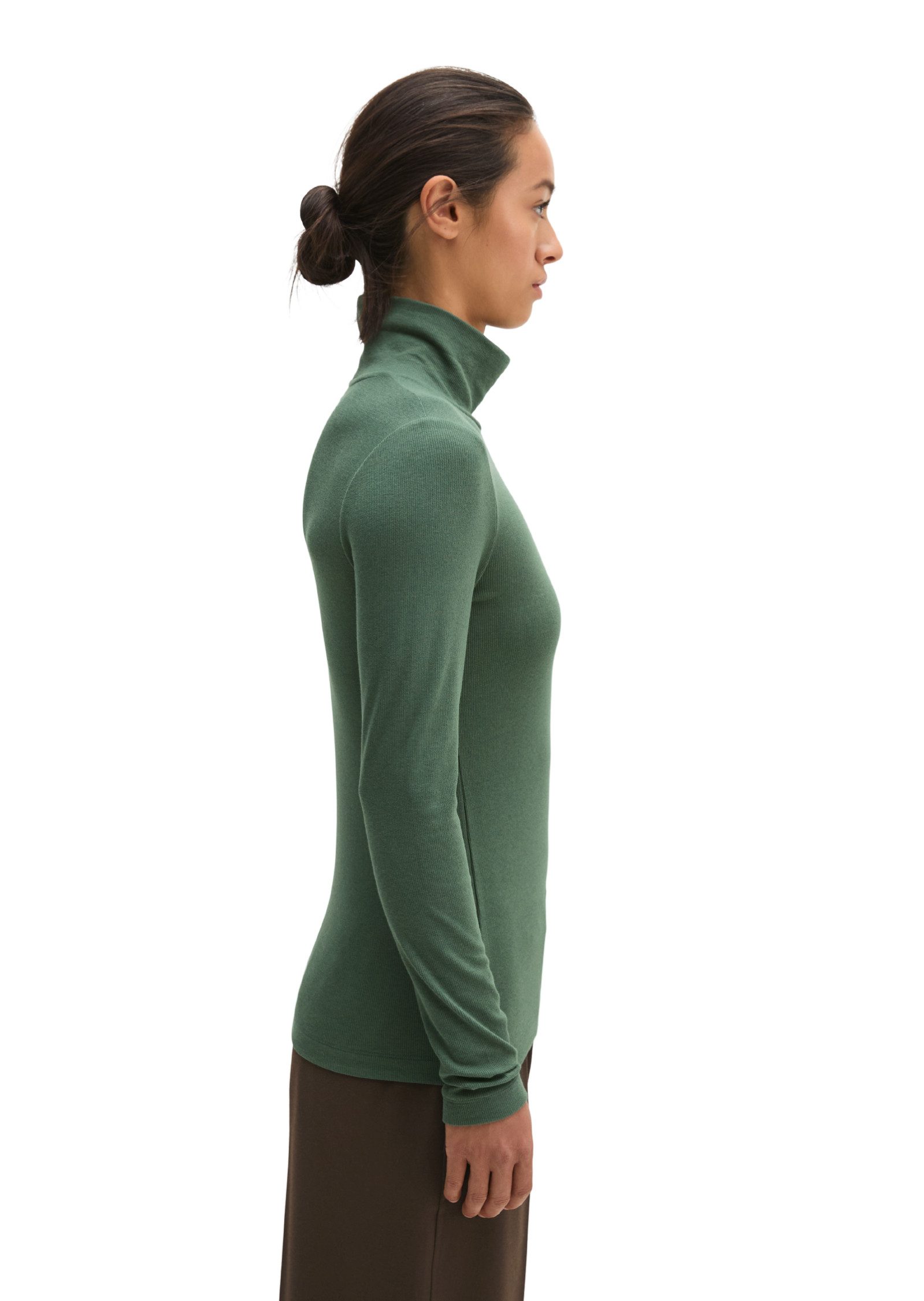 Marc O'Polo Langarmshirt aus TENCEL™ Modal-Baumwolle-Mix