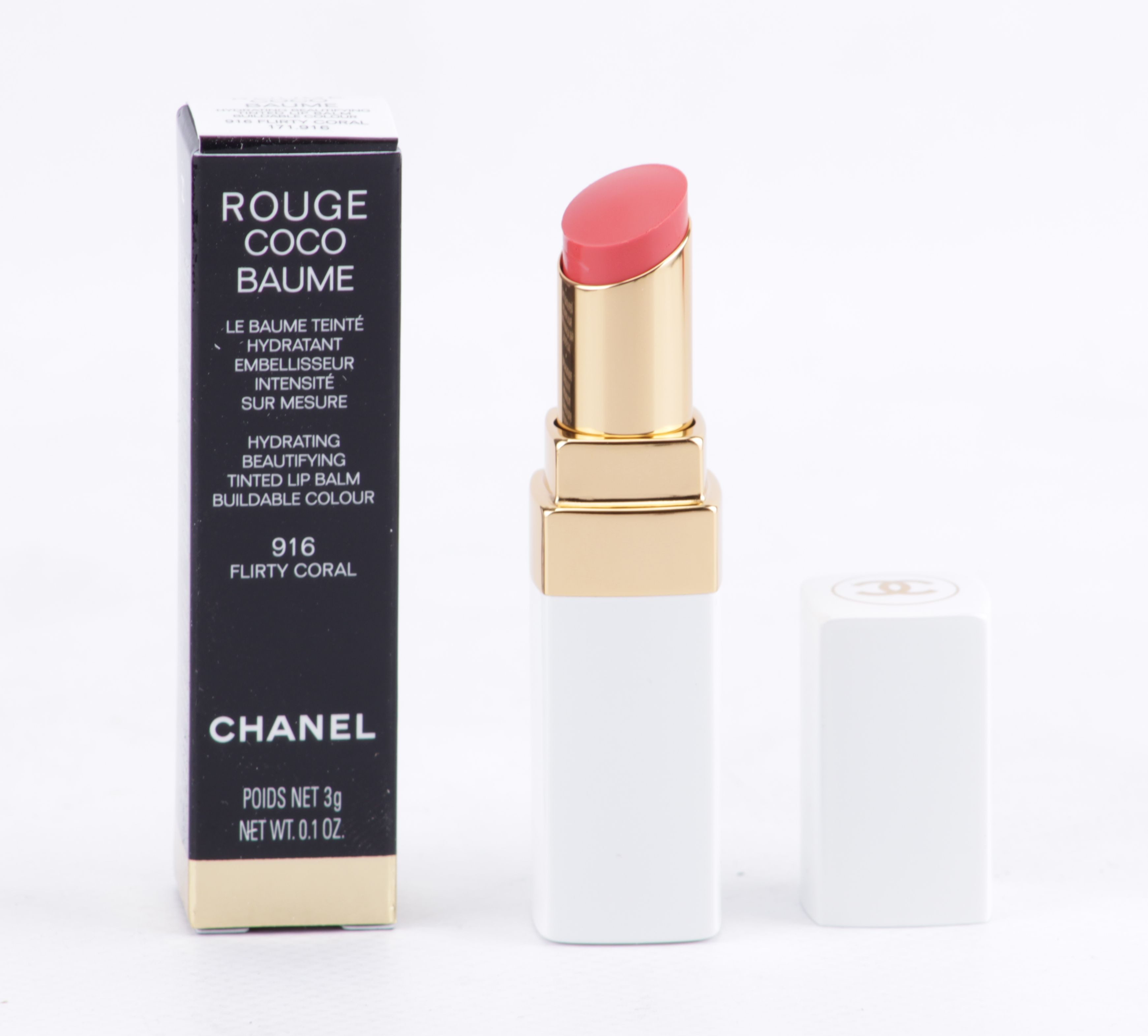 CHANEL Lippenbalsam Chanel - Rouge Coco Baume - Hydrating Beautifying Tinted Lip Balm 3g -