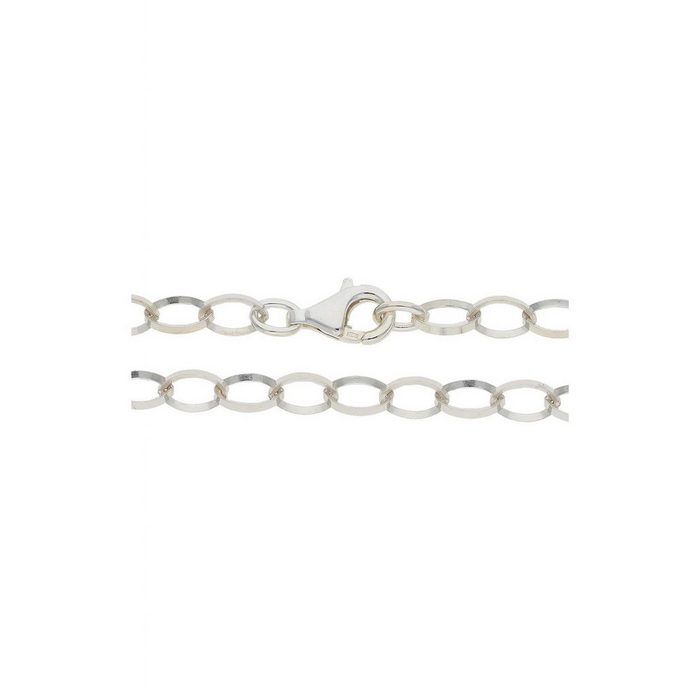 JuwelmaLux Silberkette Halskette Silber Weitankerkette 70 cm (1-tlg) Damen Silberkette Silber 925/000 inkl. Schmuckschachtel AN11048