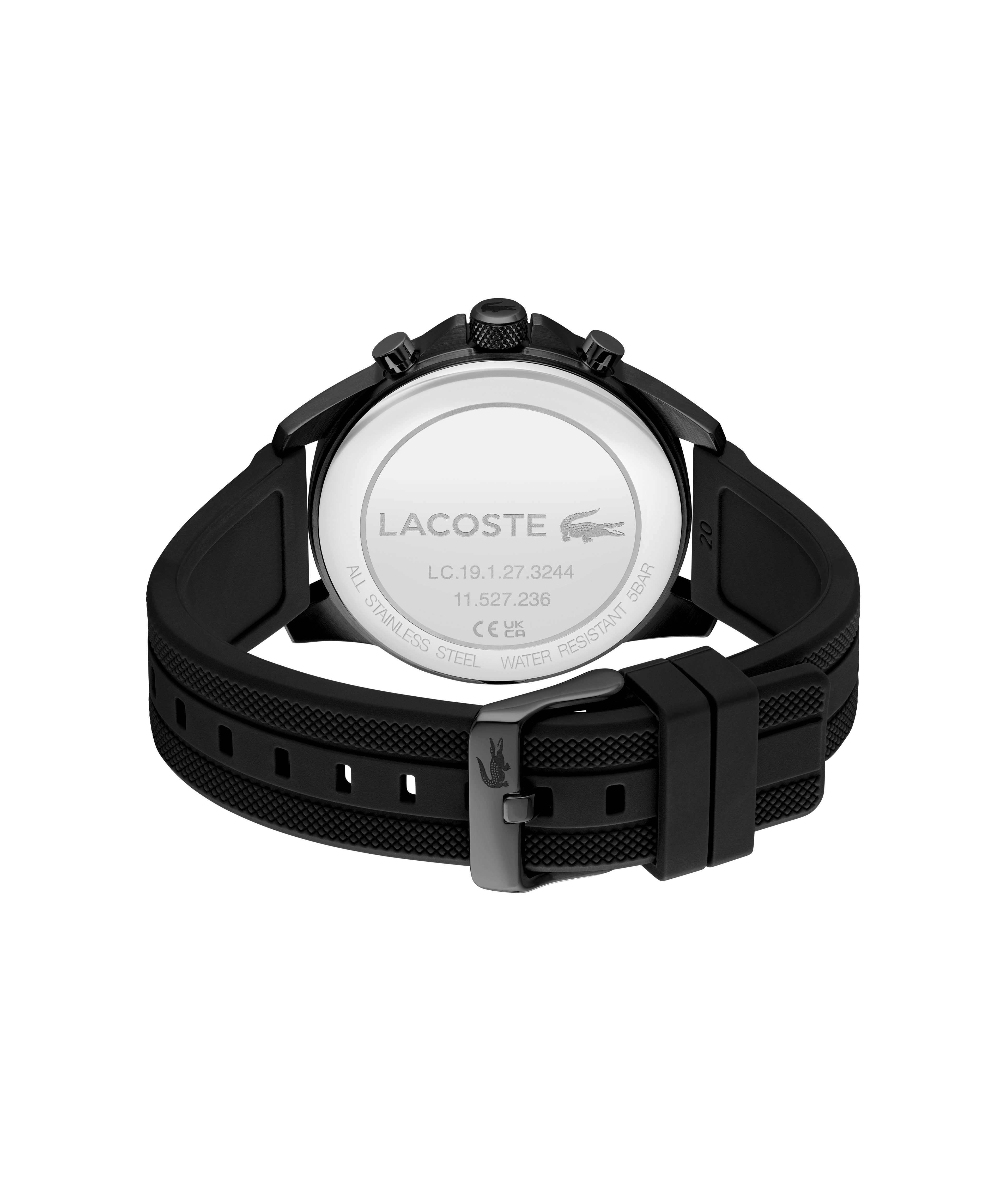 Lacoste Multifunktionsuhr ARTHOR 2011537, Quarzuhr, Armbanduhr, Herrenuhr, Silikonarmband, analog