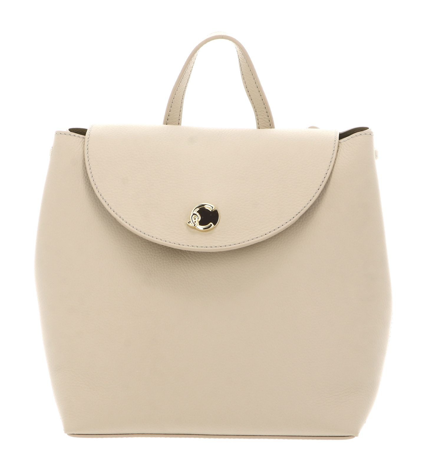 COCCINELLE Rucksack Mini Bag Double Grainy Leather, aus echtem Leder