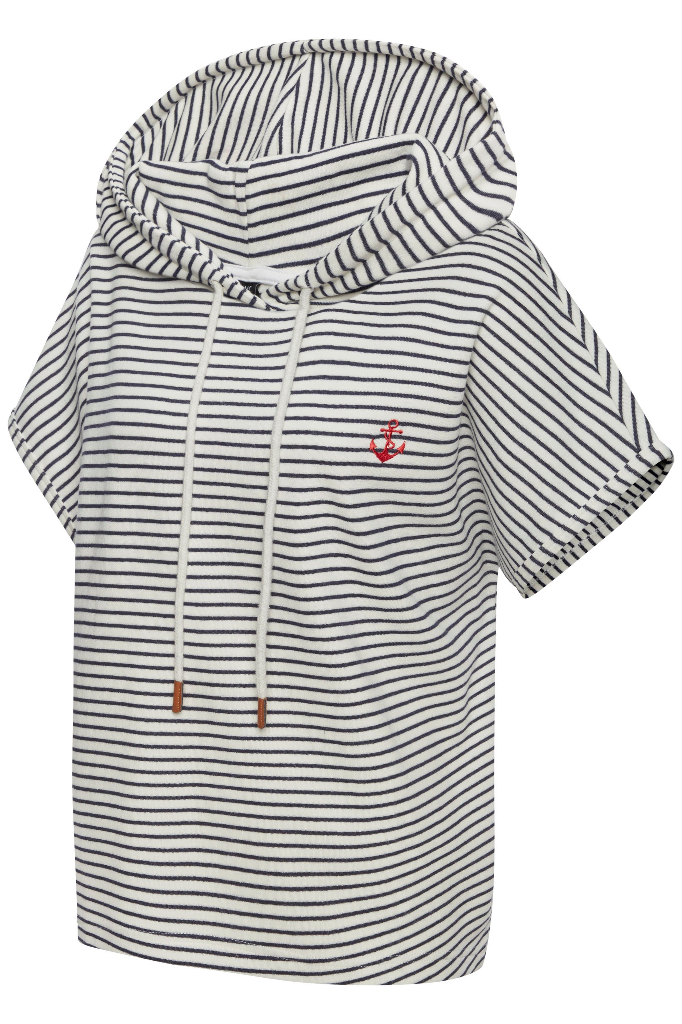 H.I.S Sweatshirt gestreift und mit Kapuze, Loungewear