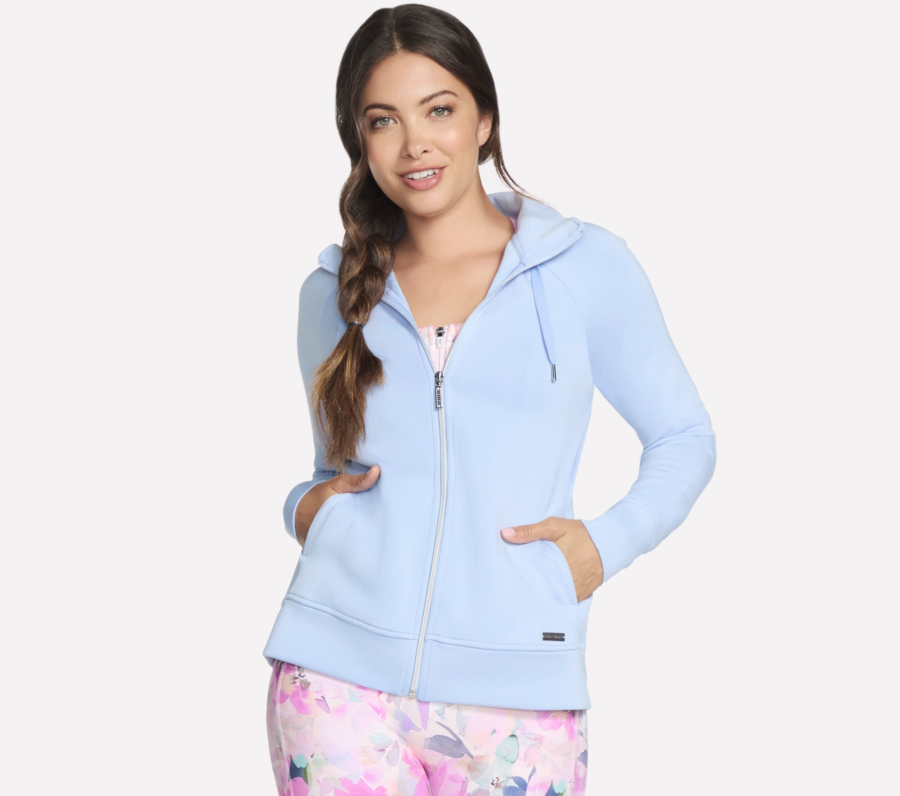 Skechers Kapuzensweatjacke SKECHLUXE ELEVATE HOODED FZ JACKET