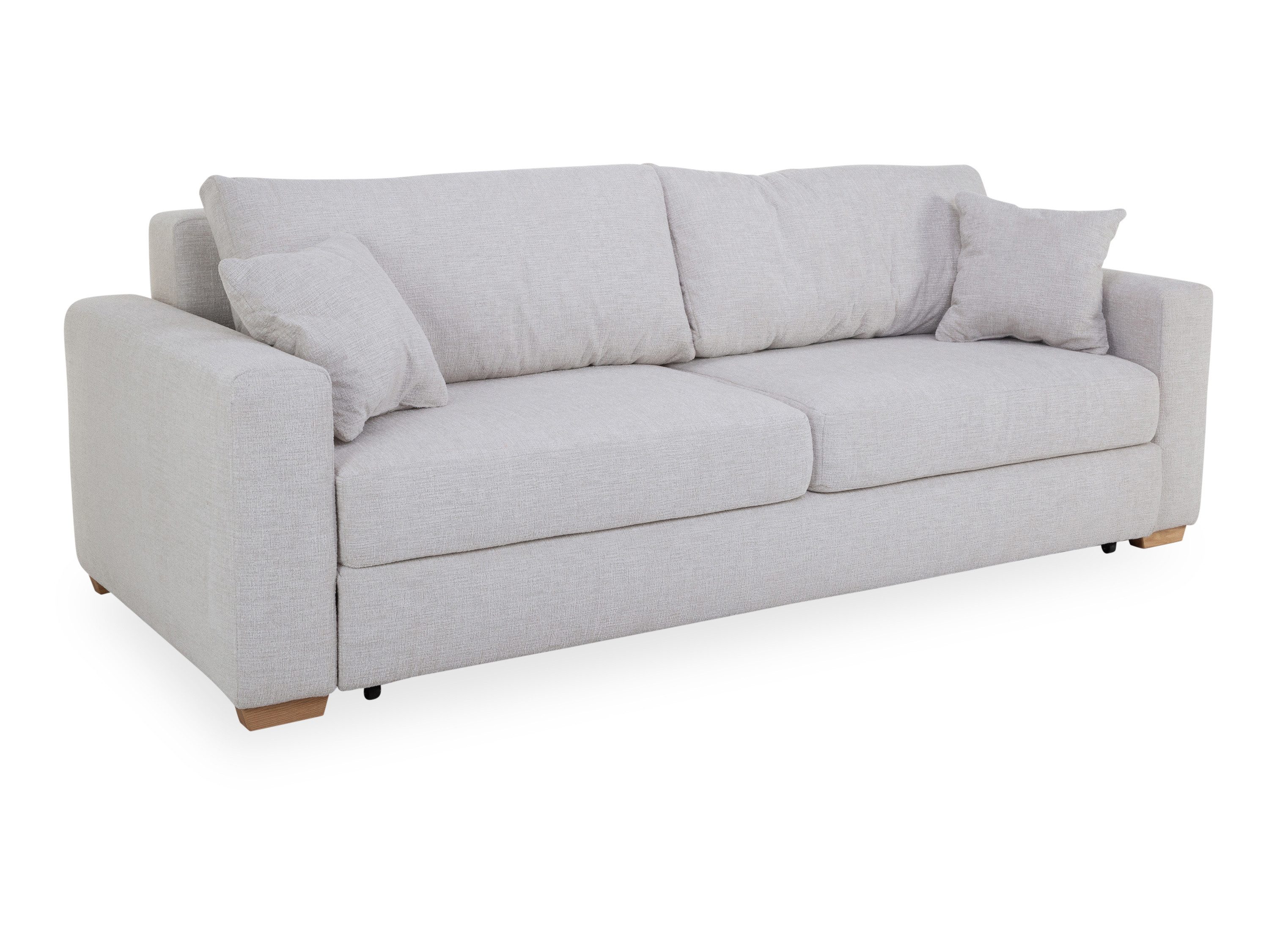 HARPER Schlafsofa Schlafsofa HARPER JUNSELE BHT 237x90x104 cm beige Verwandlungssofa