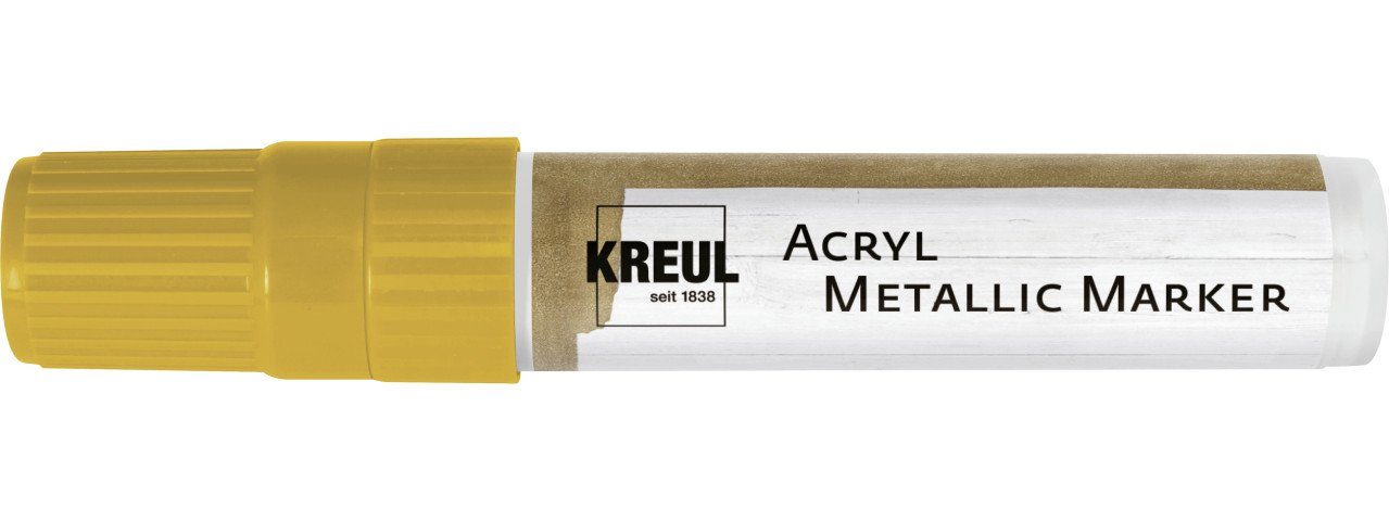 Kreul Acrylfarbe Kreul Acryl Metallic Marker XXL gold