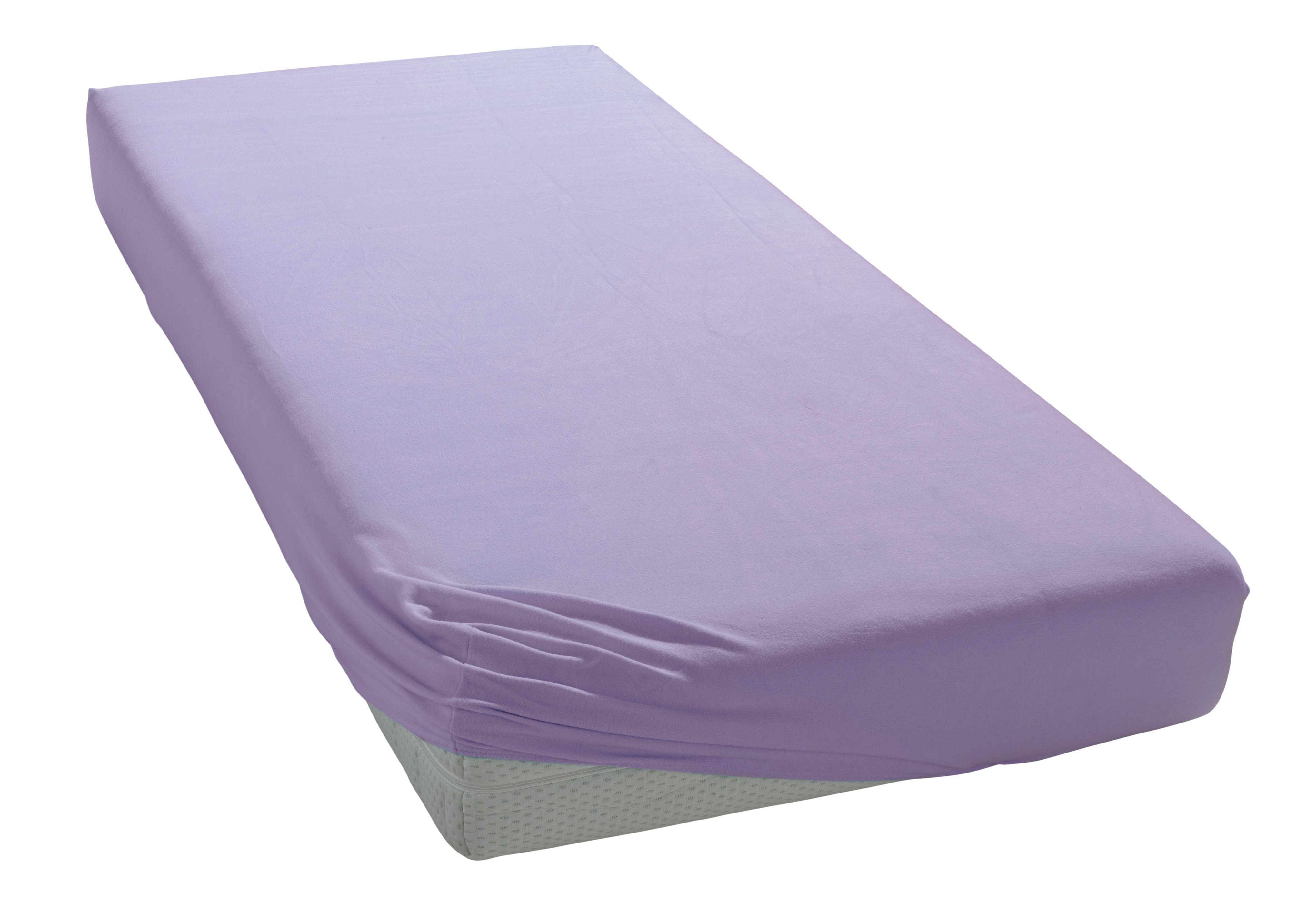 Spannbettlaken Mako-Jersey exclusiv in Gr. 90x200, 140x200 oder 180x200 cm