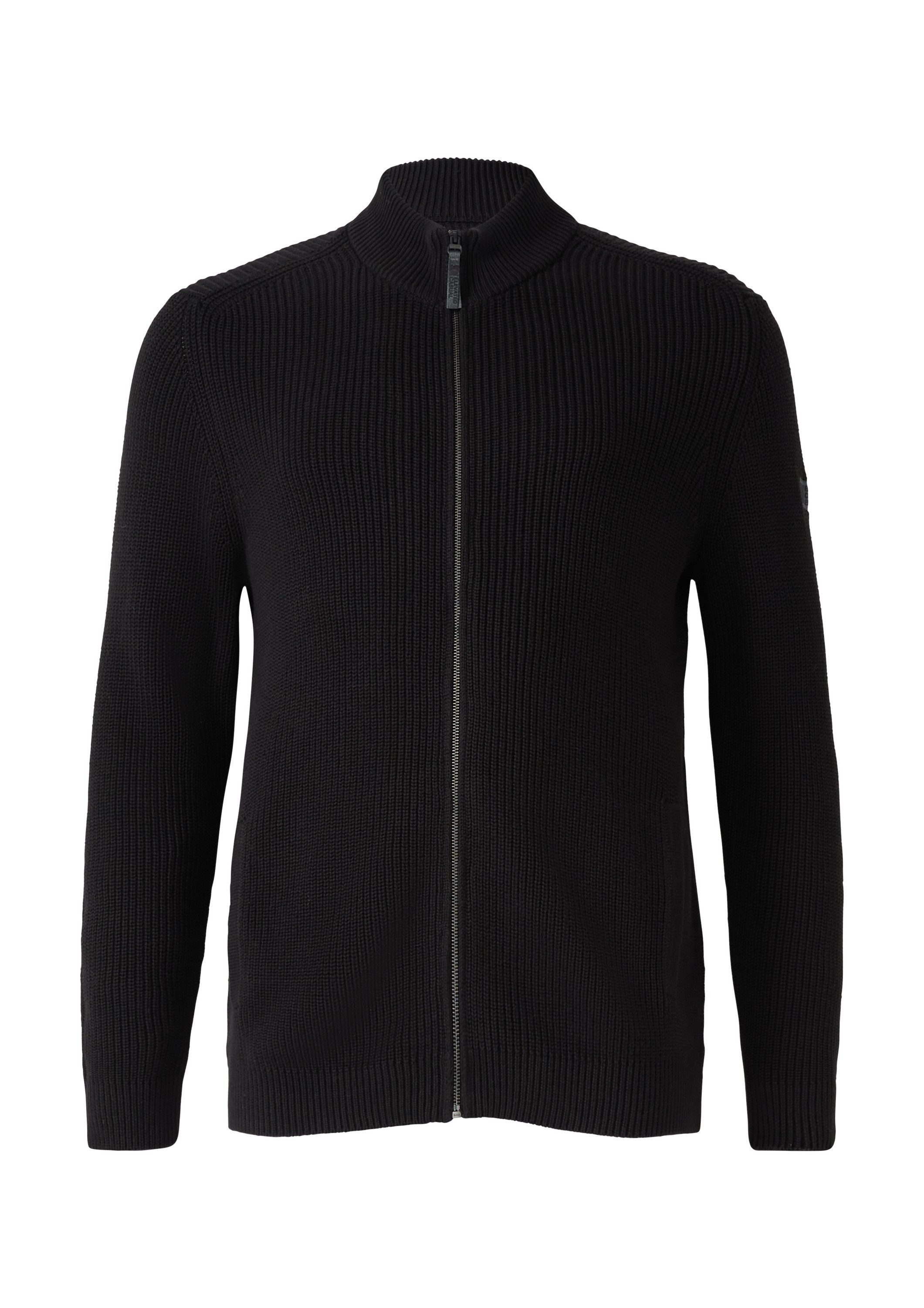 s.Oliver Cardigan Strickjacke Struktur-Strickjacke mit Eingrifftaschen und günstig online kaufen