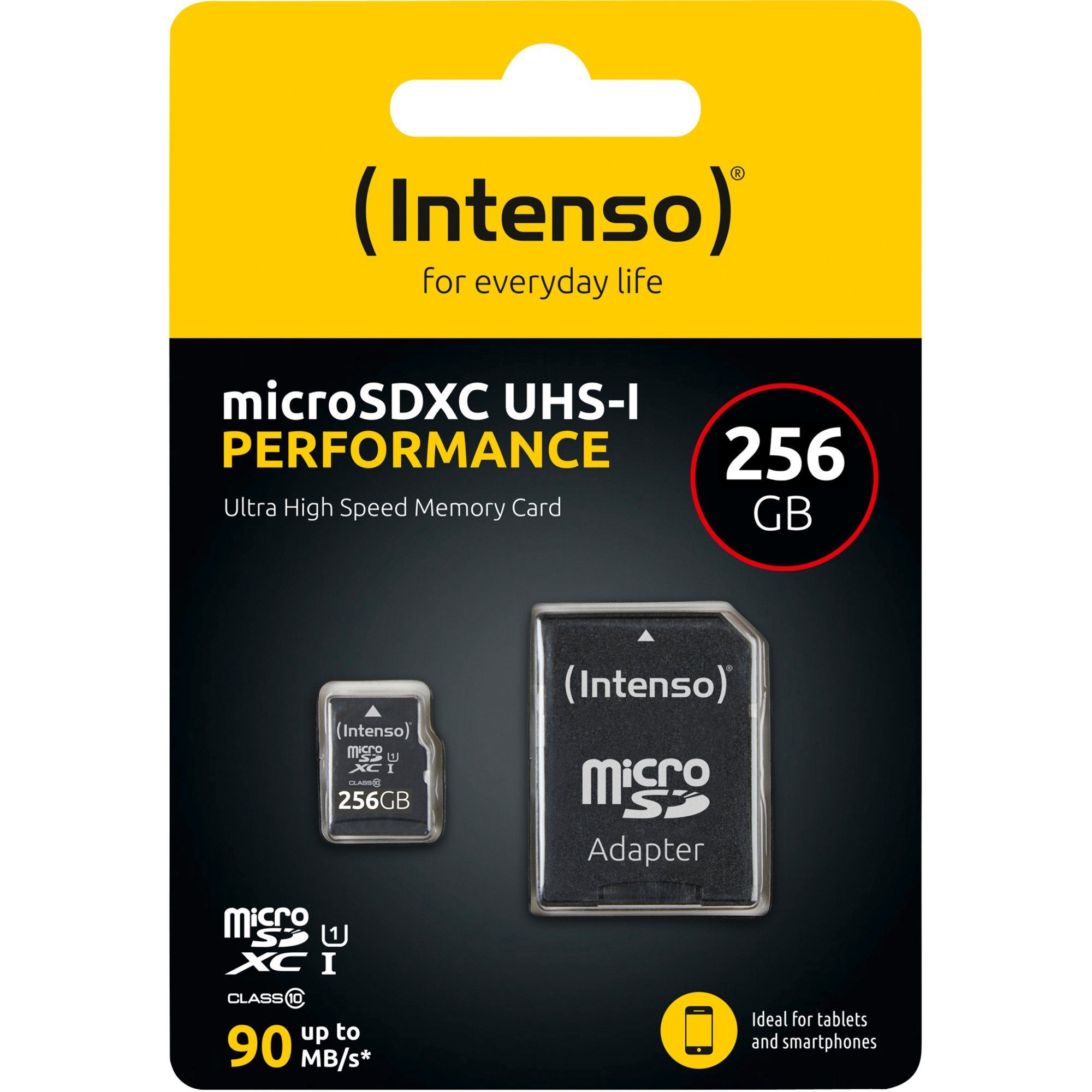 Intenso Intenso UHS-I Performance 256 GB microSDXC, externer Speicher (256 GB GB)