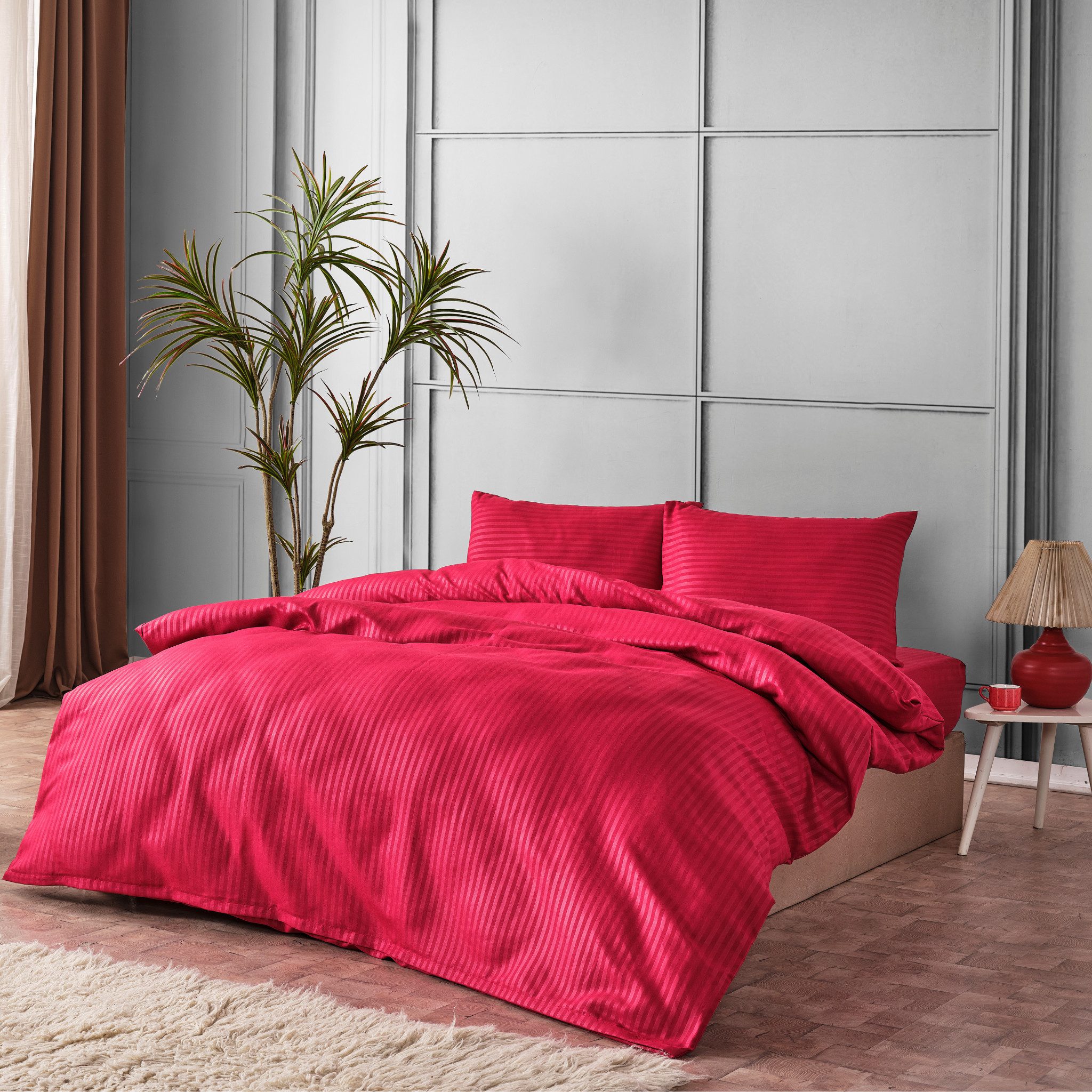 gowoll Bettüberwurf Tagesdecke mit Kissen Set (Single & Double), Mit gesteppter Struktur, pflegeleicht, kuschelig weich