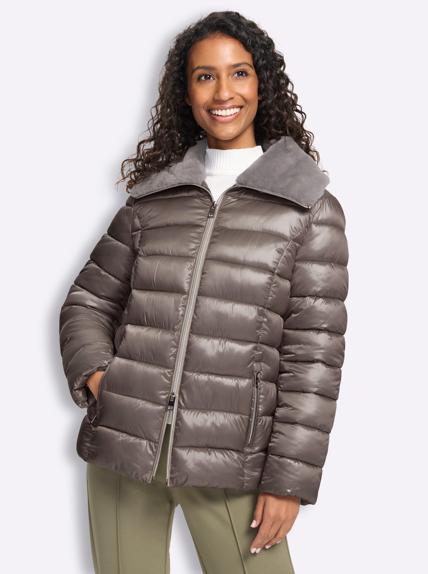 Allwetterjacke Steppjacke Langarm