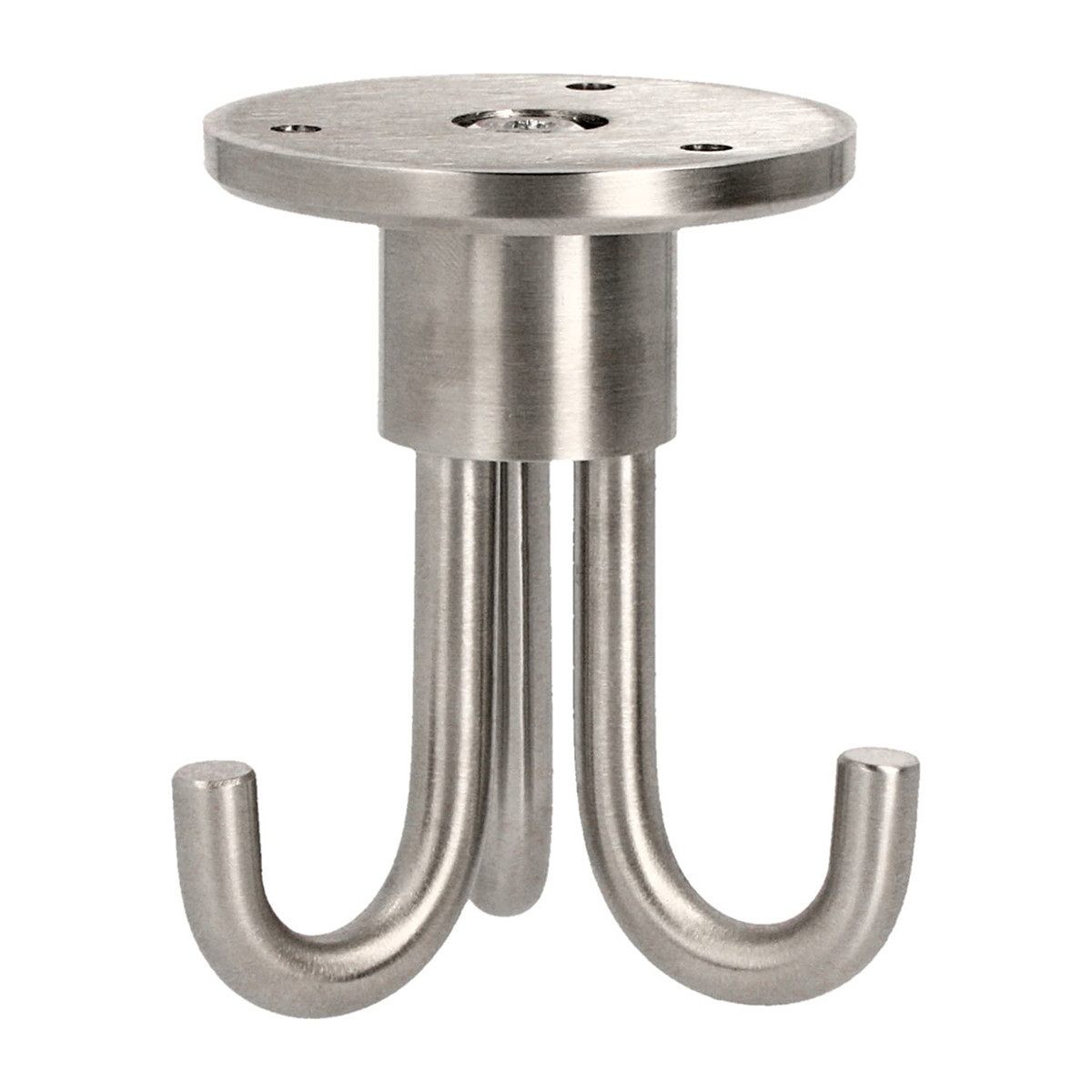 MS Beschläge Kleiderhaken 3-fach Garderobenhaken - Deckenhaken 360° drehbar günstig online kaufen