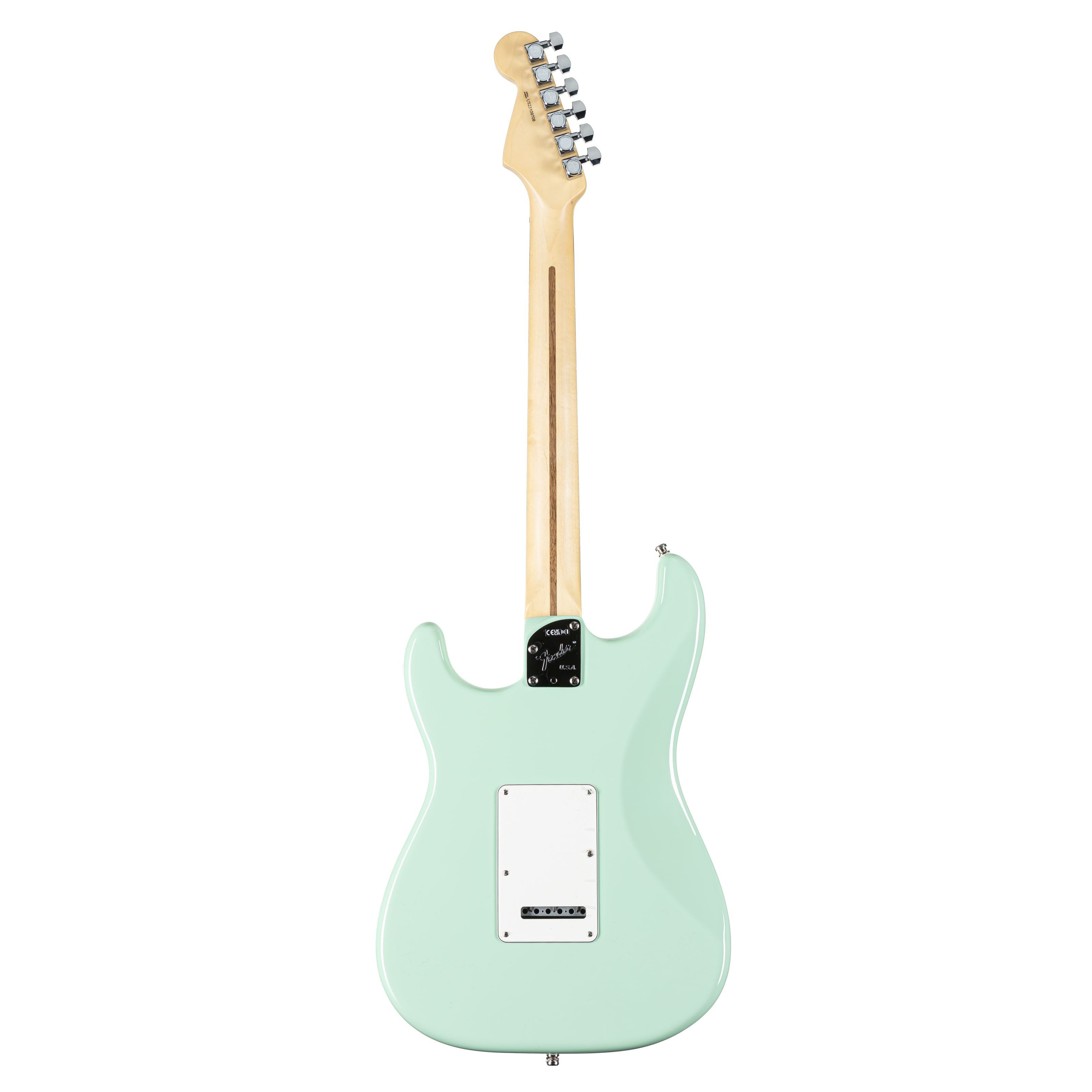 Fender E-Gitarre, E-Gitarren, ST-Modelle, Jeff Beck Stratocaster Surf Green - E-Gitarre