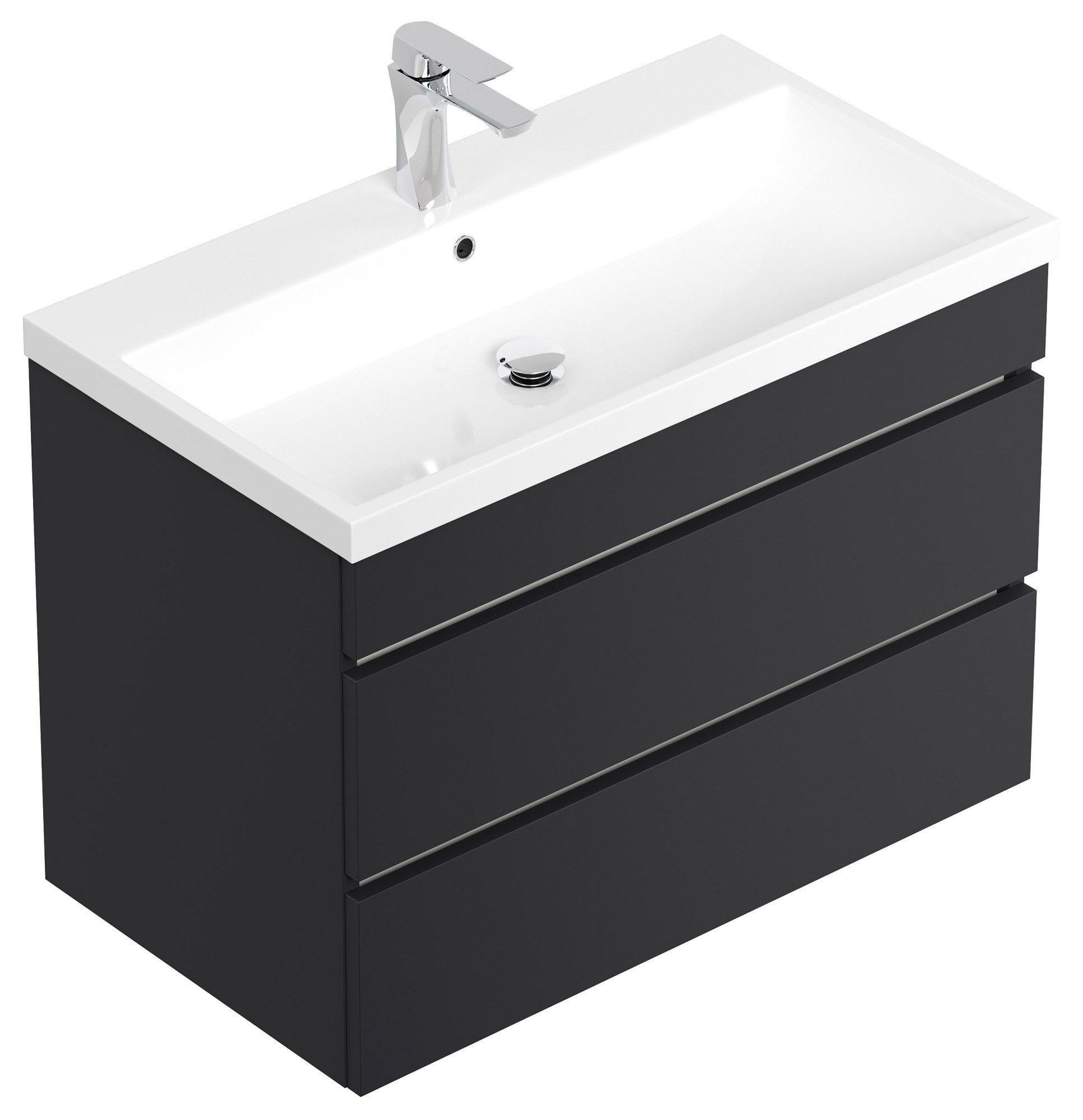 Magnolia Home Waschtisch Badmöbel Zero 80cm günstig online kaufen