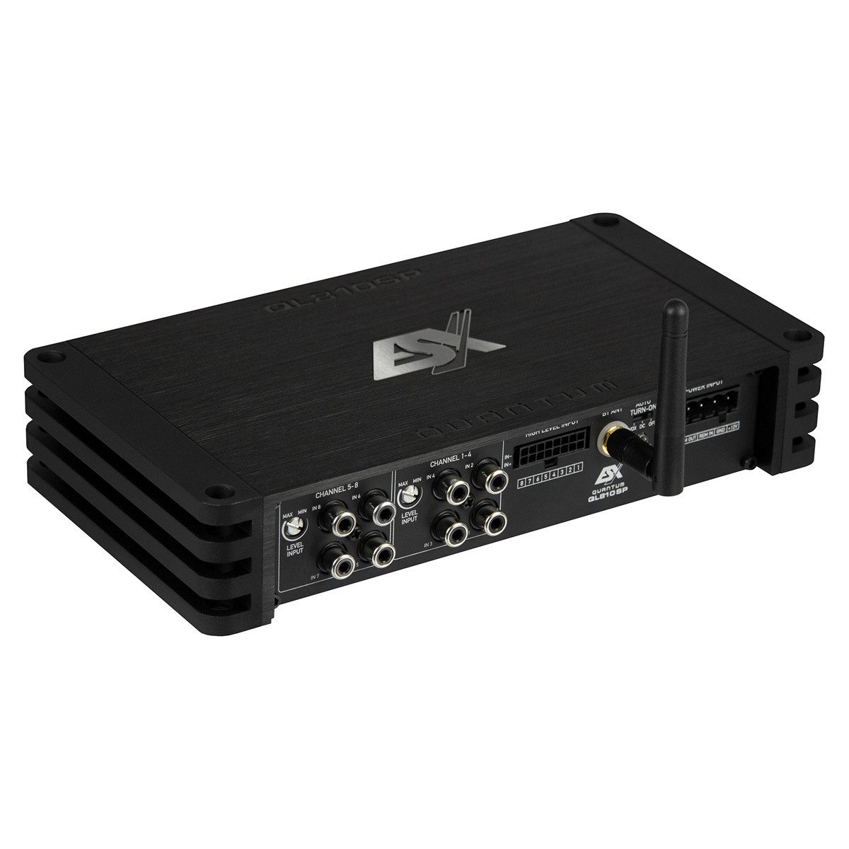 ESX Equalizer ESX QUANTUM QL810SP Digitaler 10-Kanal Soundprozessor DSP