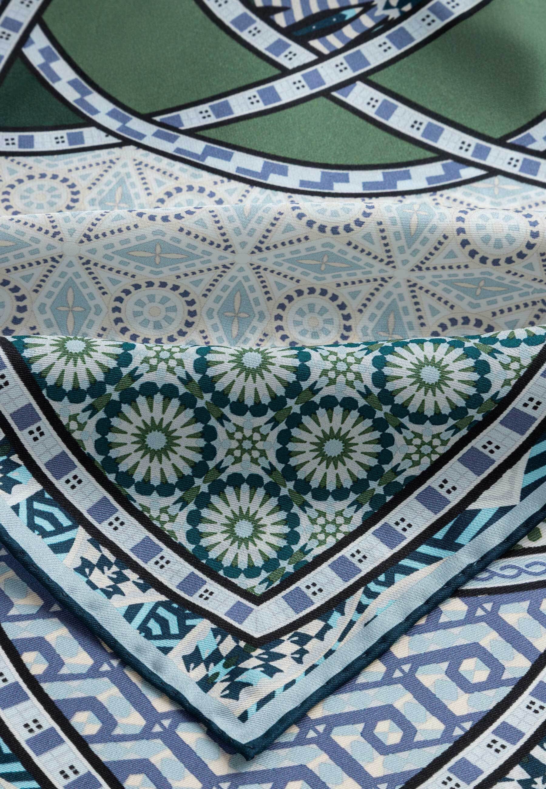 Roeckl Nickituch KALEIDOSKOPE NICKY, geometrisches Nickituch