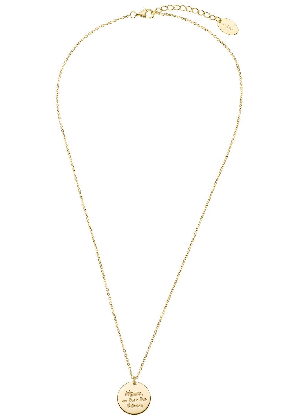 s.Oliver Kette mit Anhänger Mama, du Bi...