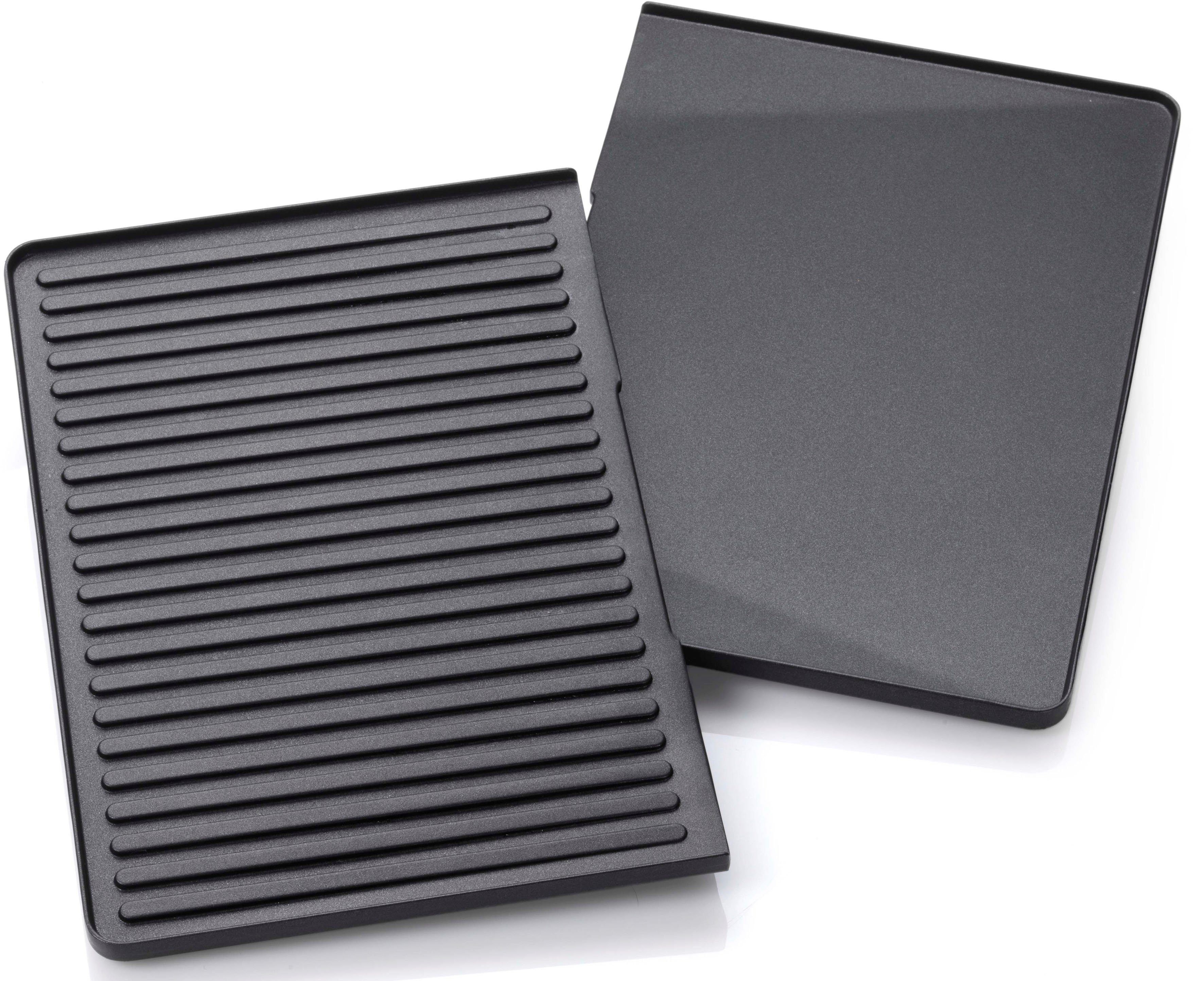 Cuisinart Tischgrill PL50E, 2200 W, 1 Grill-Platte + 1 Plancha-Platte, 2 unabhängige Thermostate