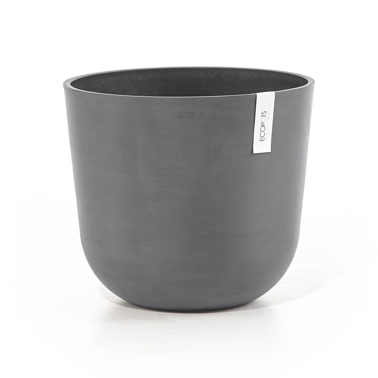 ECOPOTS Blumentopf Ecopots Pflanztopf Oslo Ø 35 x 30,5 cm grau