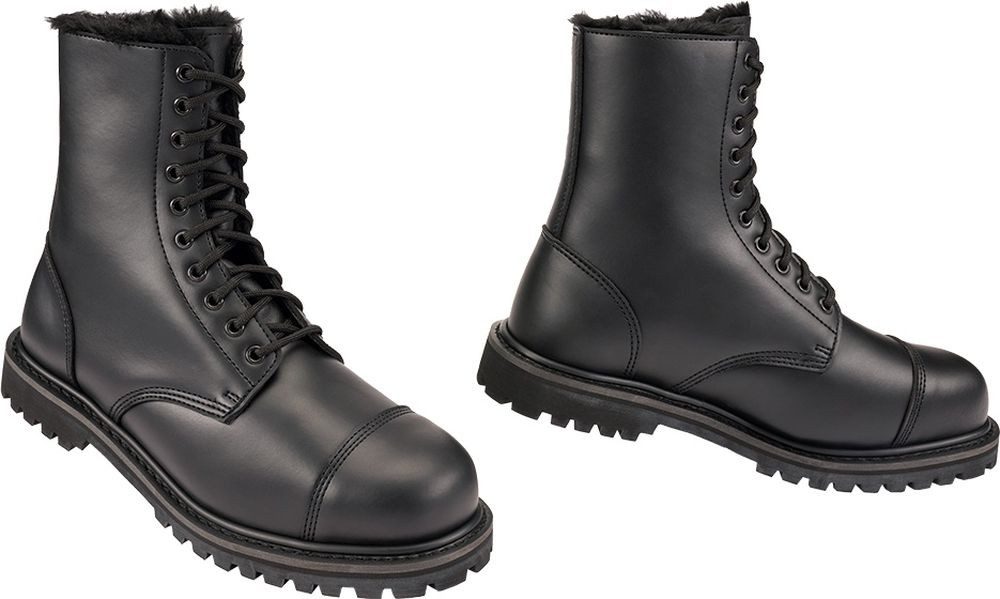 Phantom Fur Liner 10 Eyelet Boots Stiefel