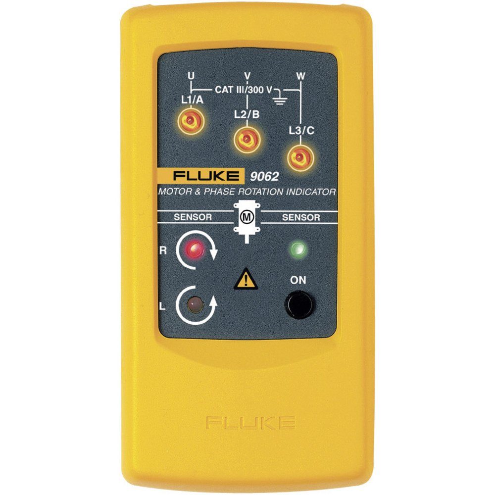 Spannungsprüfer Fluke 9062 Drehfeldmessgerät CAT III 300 V LED