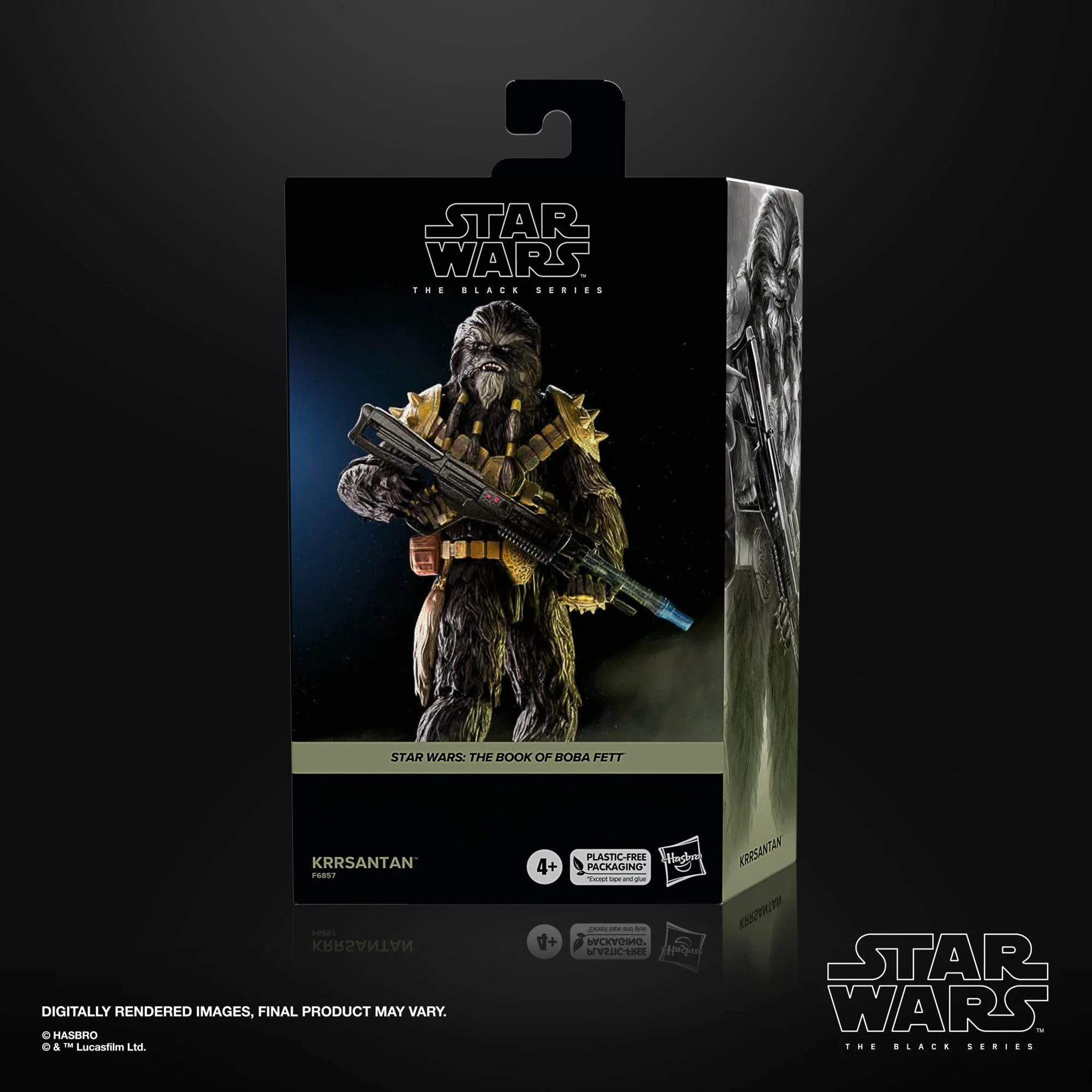 Hasbro Actionfigur Star Wars The Black Series The Book of Boba Fett Krrsantan Deluxe 6 In